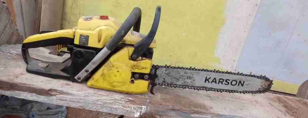 Motosierra Karson amarilla - 1