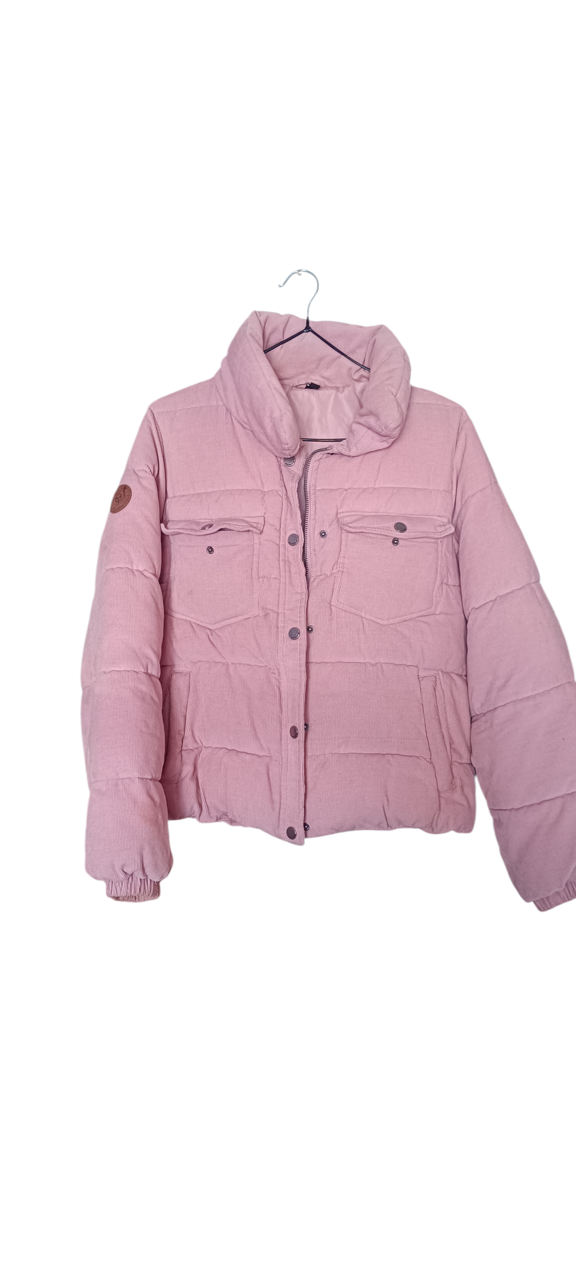 Puffa acolchada cotelé - miniatura 2