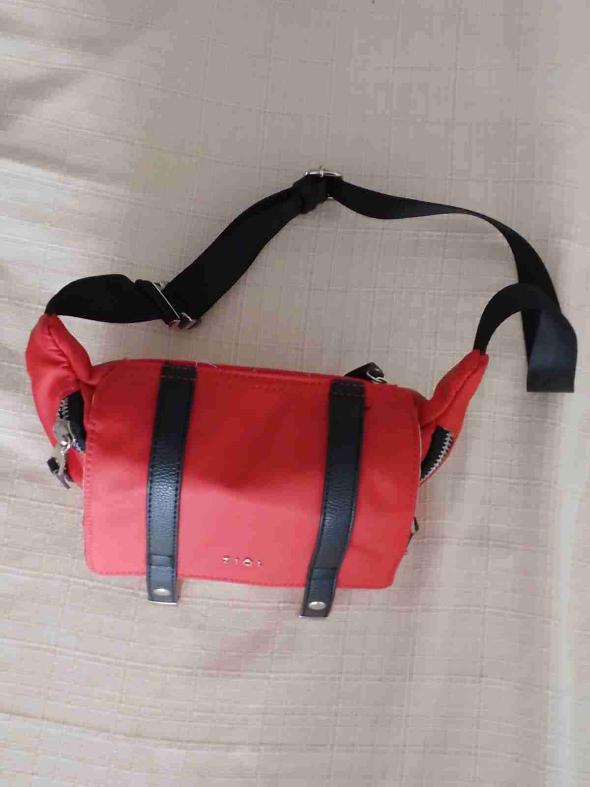 Bolso bandolera rojo Ziol - miniatura 3