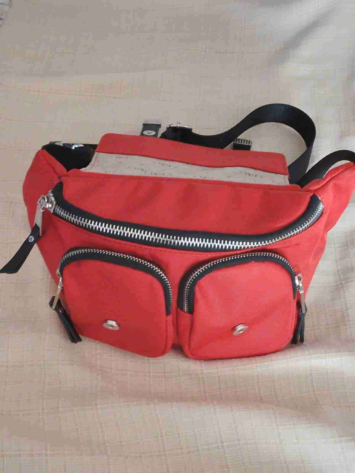 Bolso bandolera rojo Ziol - miniatura 4