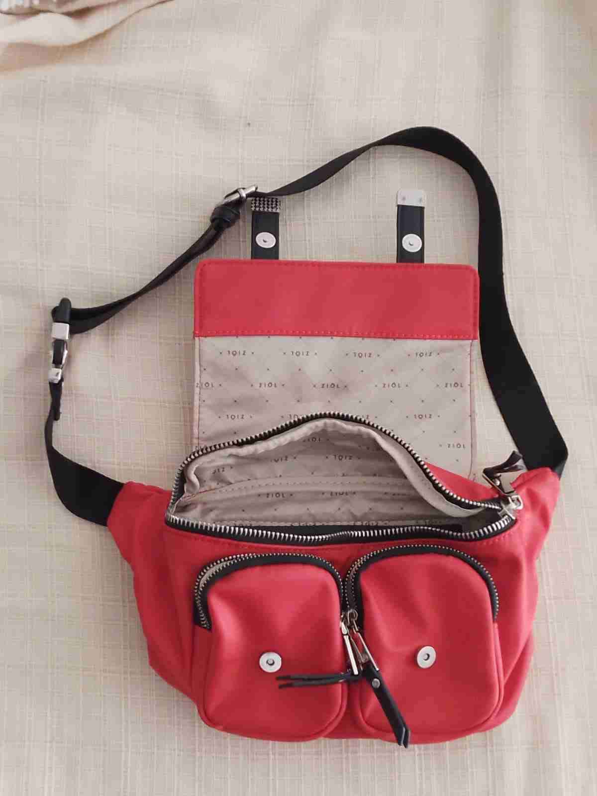 Bolso bandolera rojo Ziol - miniatura 5