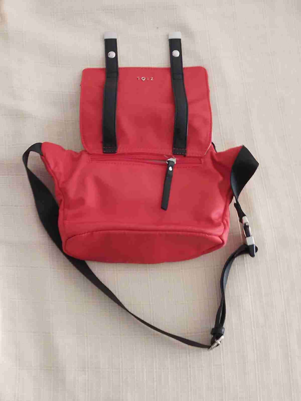 Bolso bandolera rojo Ziol - miniatura 6