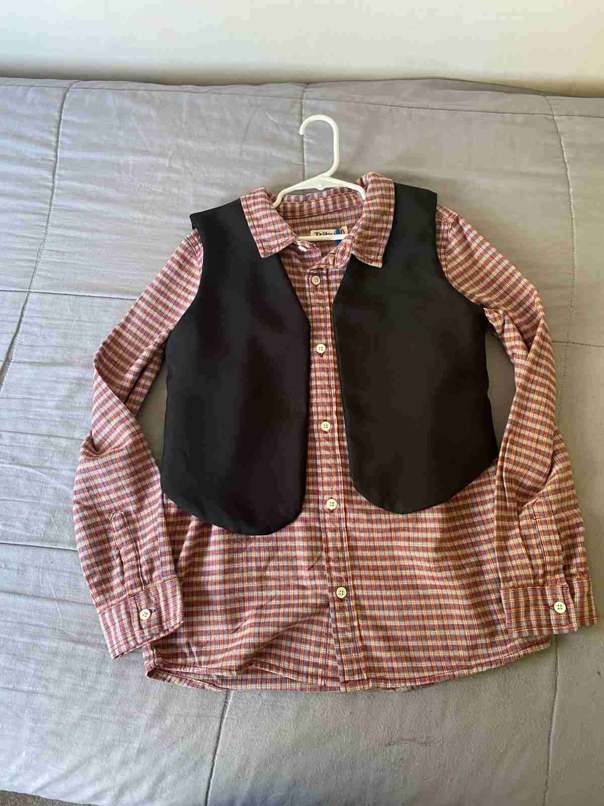 Bolero o Chaleco formal negro - miniatura 2