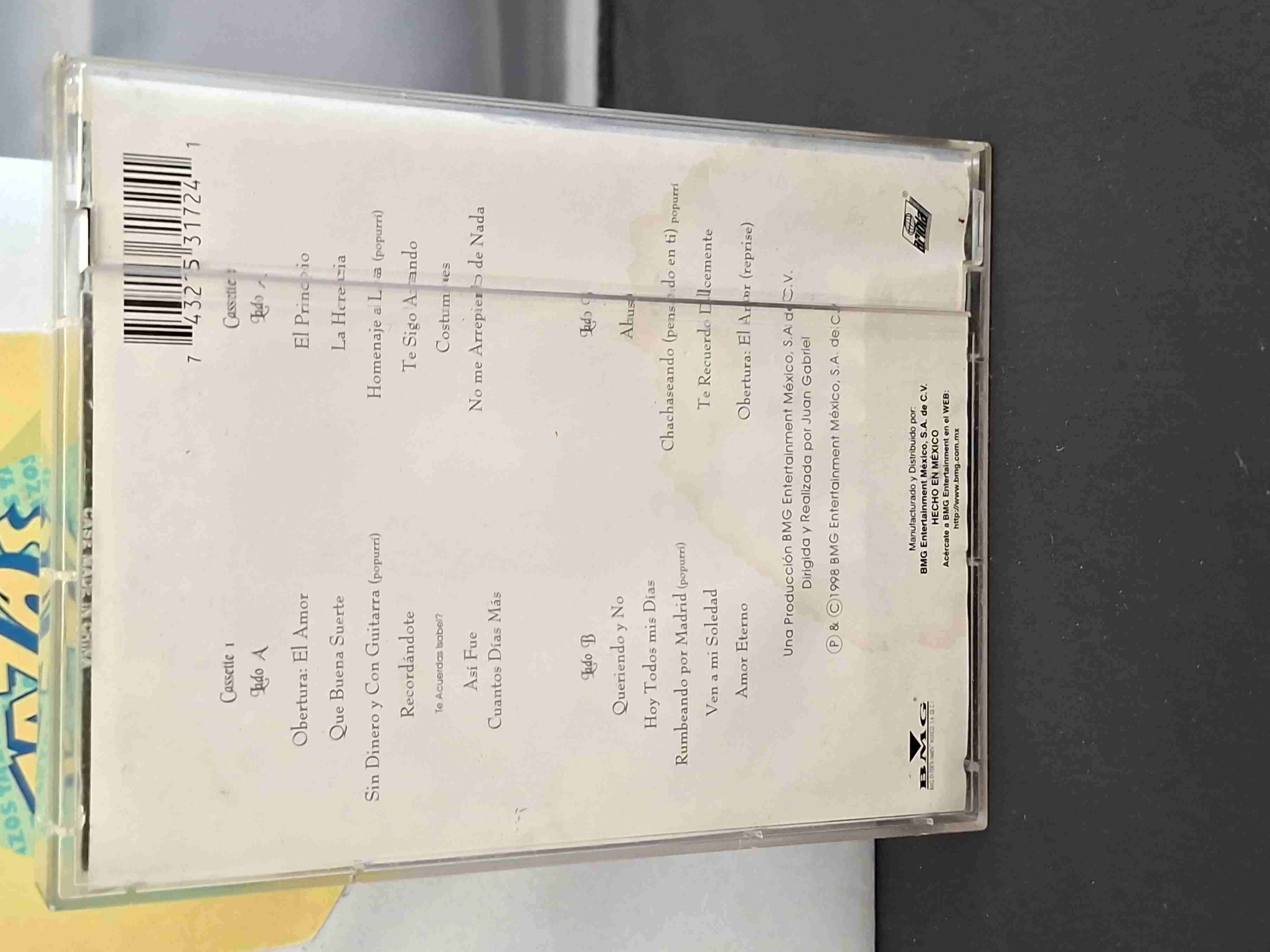 Cassette Doble de Juan Gabriel en concierto - 4