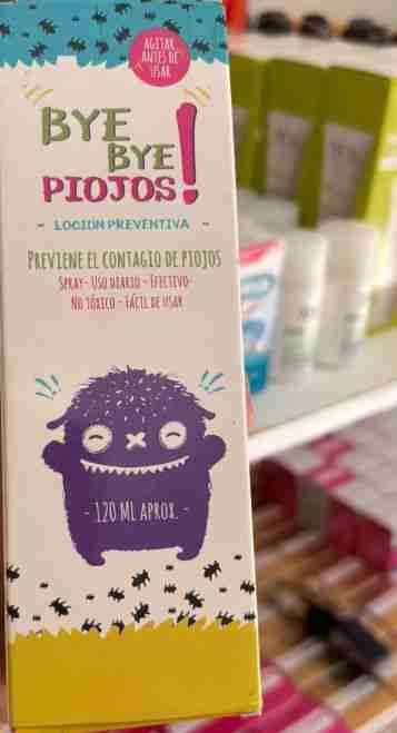 Loción preventiva para piojos