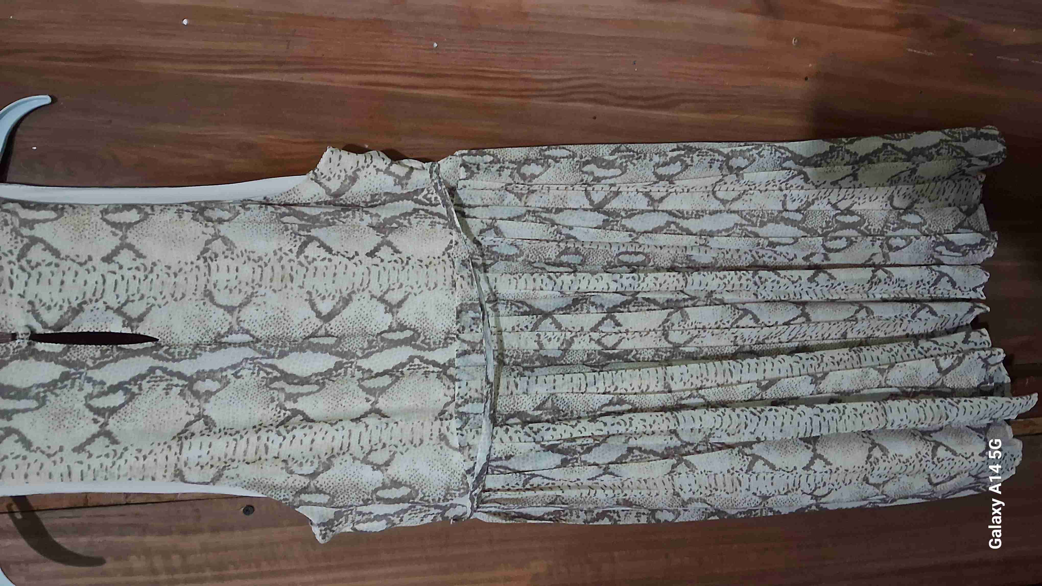 Vestido estampado de serpiente - 2