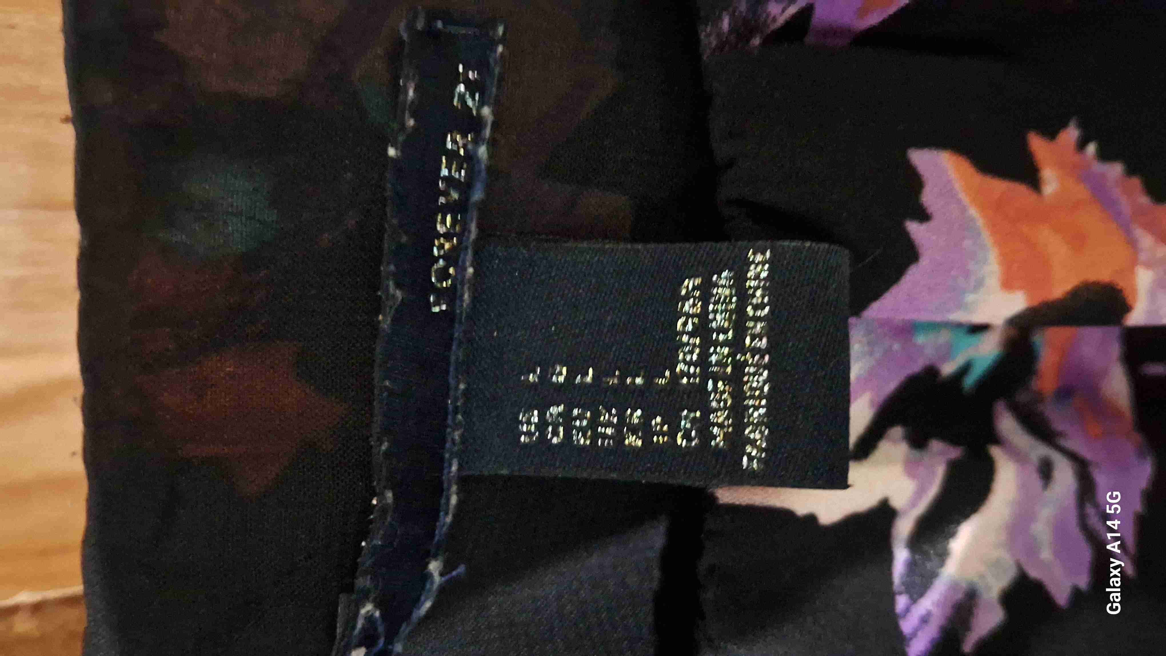 Vestido floral negro multicolor - 3