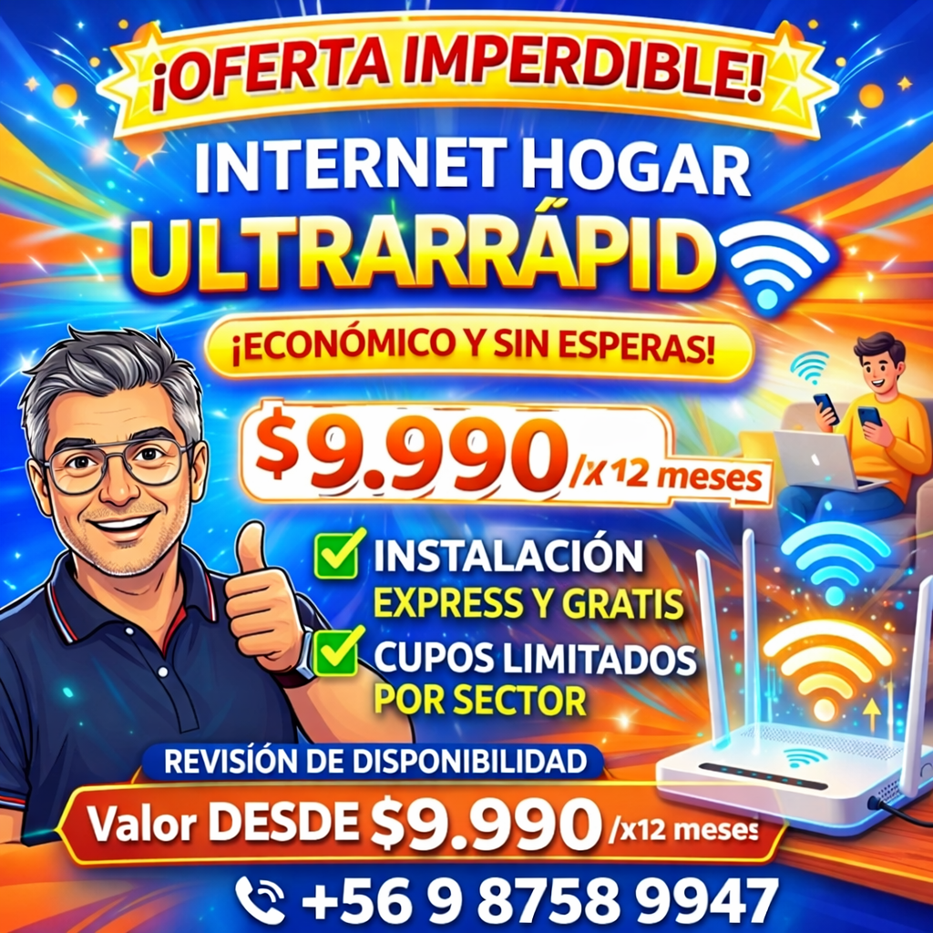 Servicio de Internet Ultrarrápido