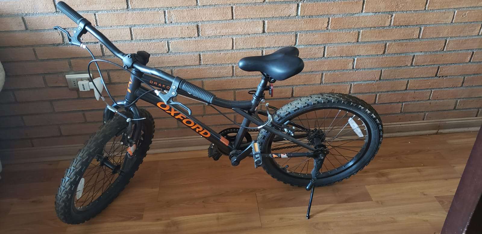 Bicicleta Oxford  infantil negra - miniatura 3