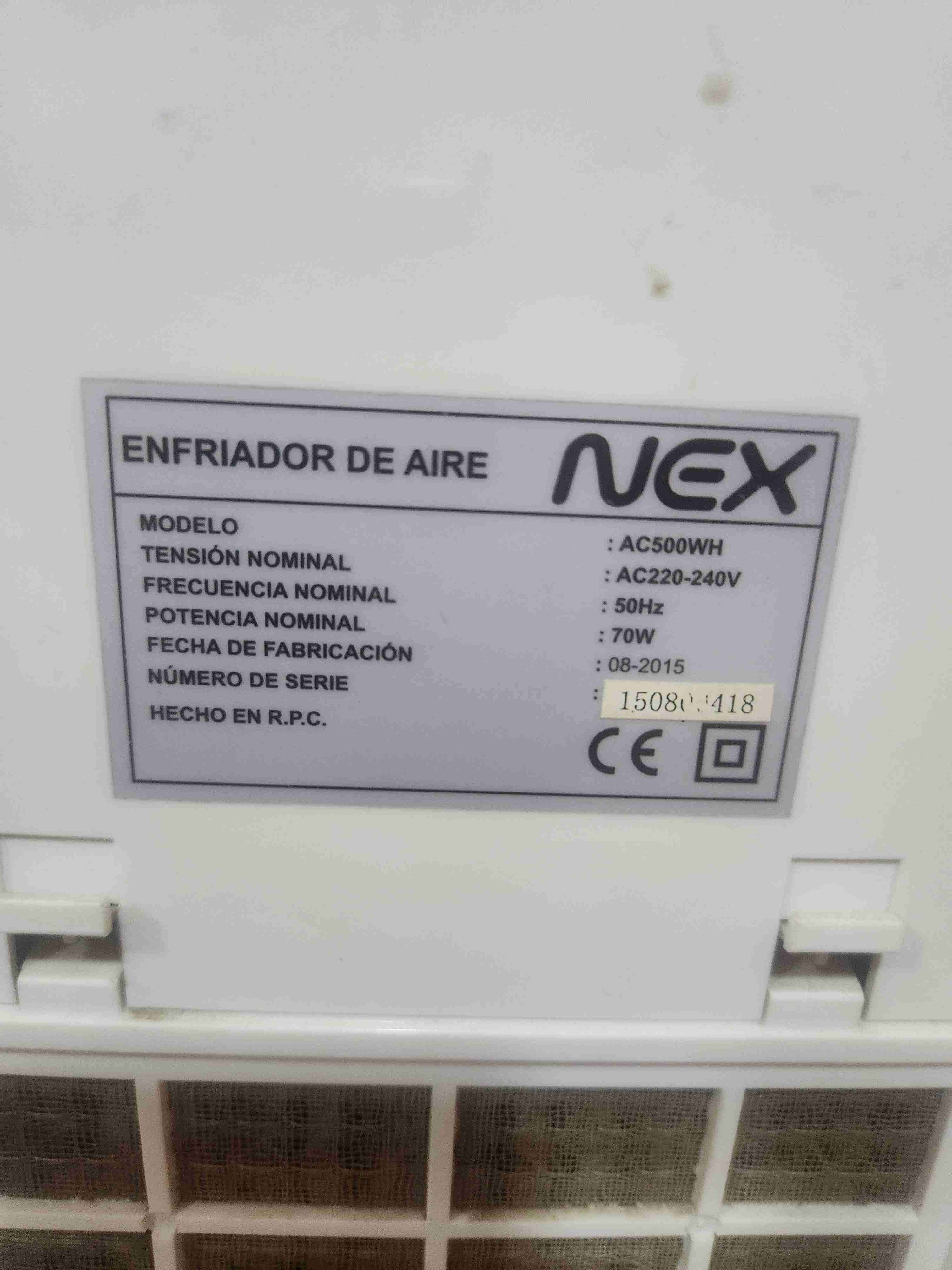 Ventilador torre Nex blanco y negro - miniatura 4