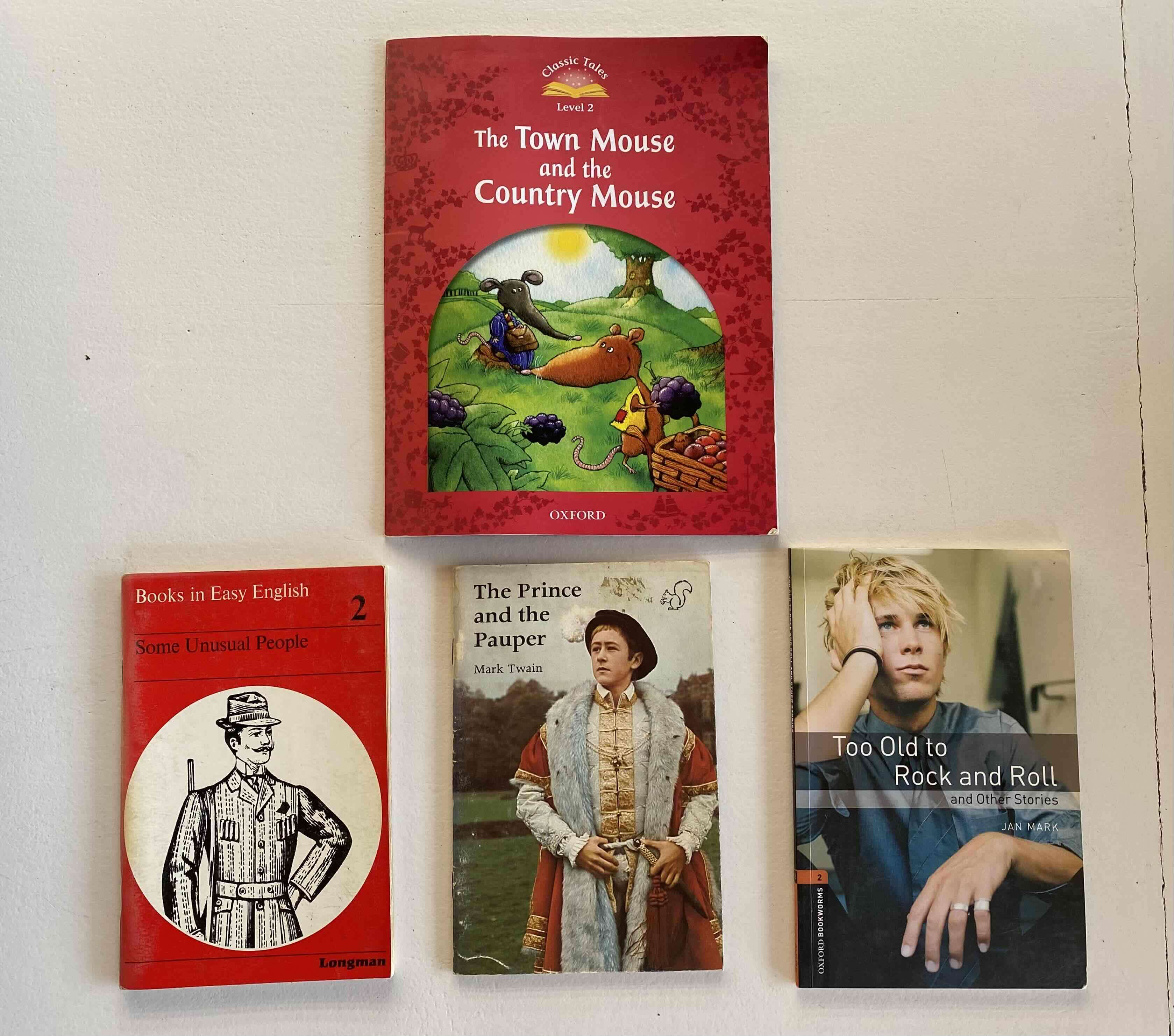 Set 4 libros Inglés aprendizaje