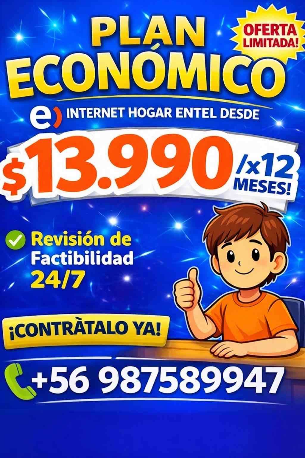 Internet Hogar Entel Fibra