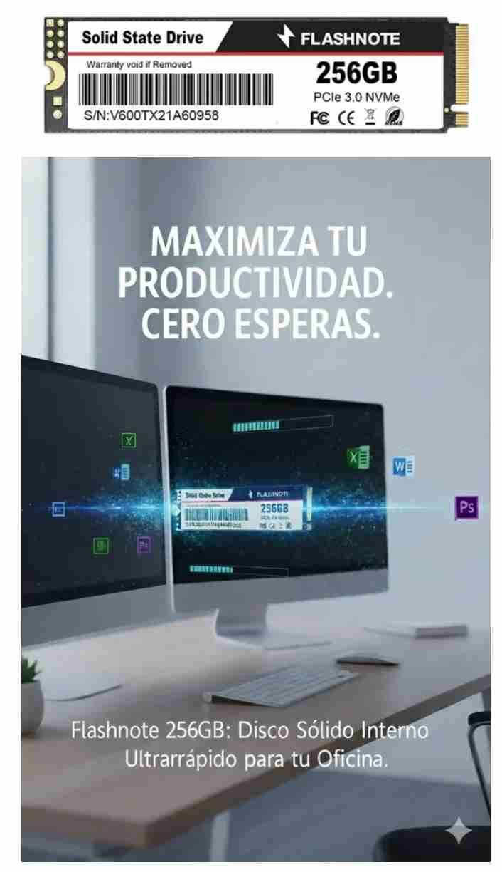 SSD NVMe Flashnote 256GB - miniatura 2