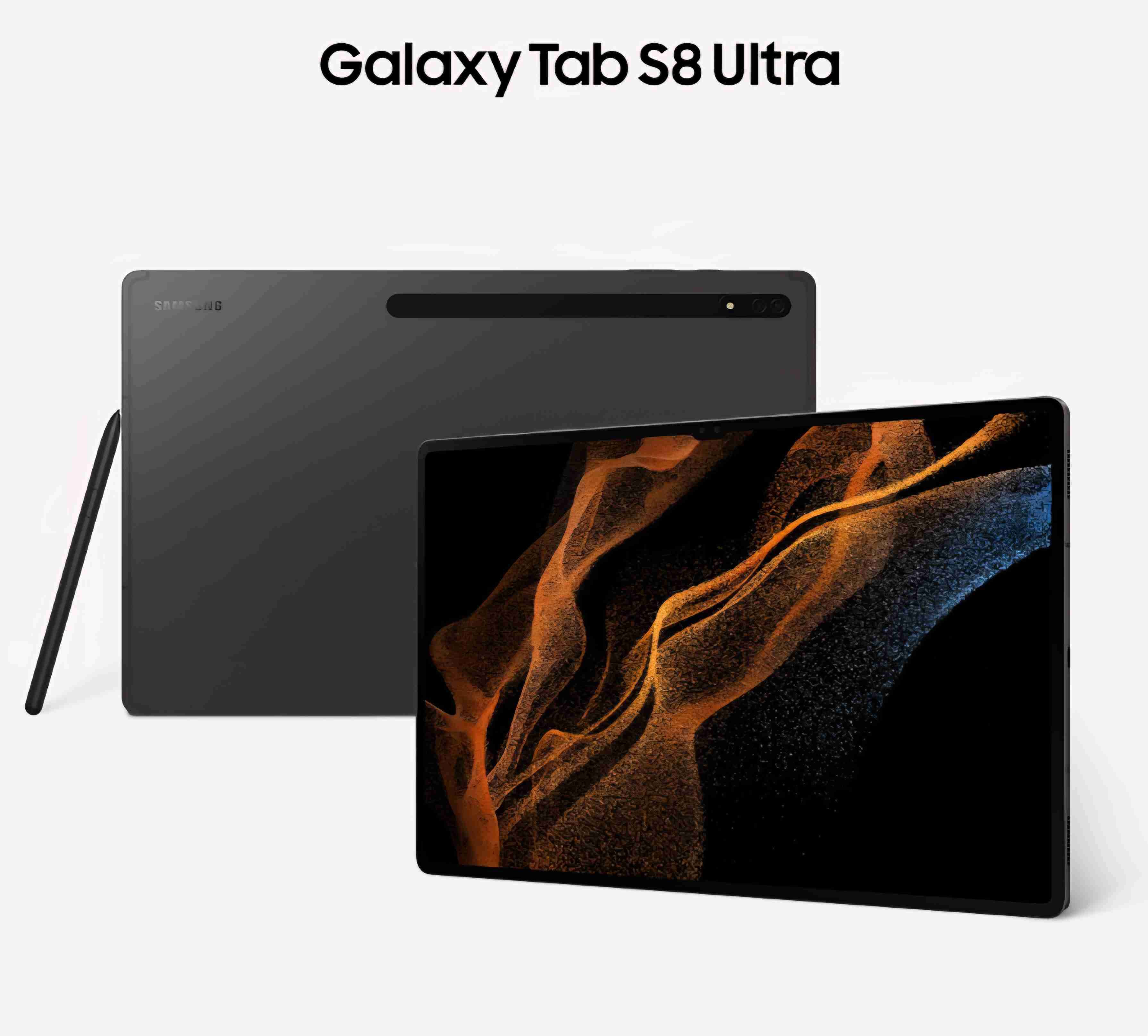 Tablet Galaxy Tab S8 Ultra negra