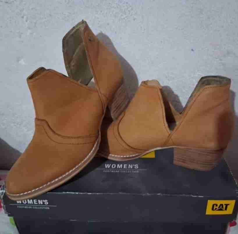 Botines camel para mujer - 1