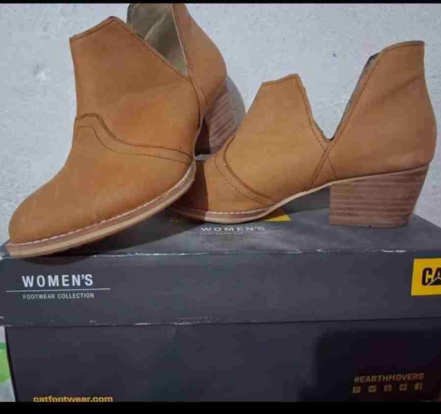 Botines camel para mujer - 2