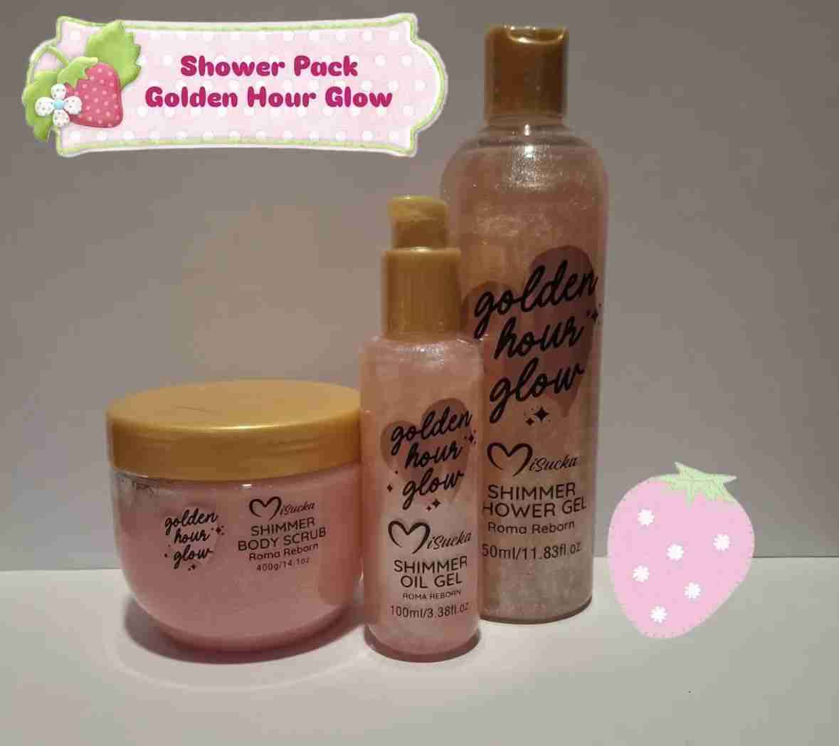 Set de ducha Golden Hour Glow