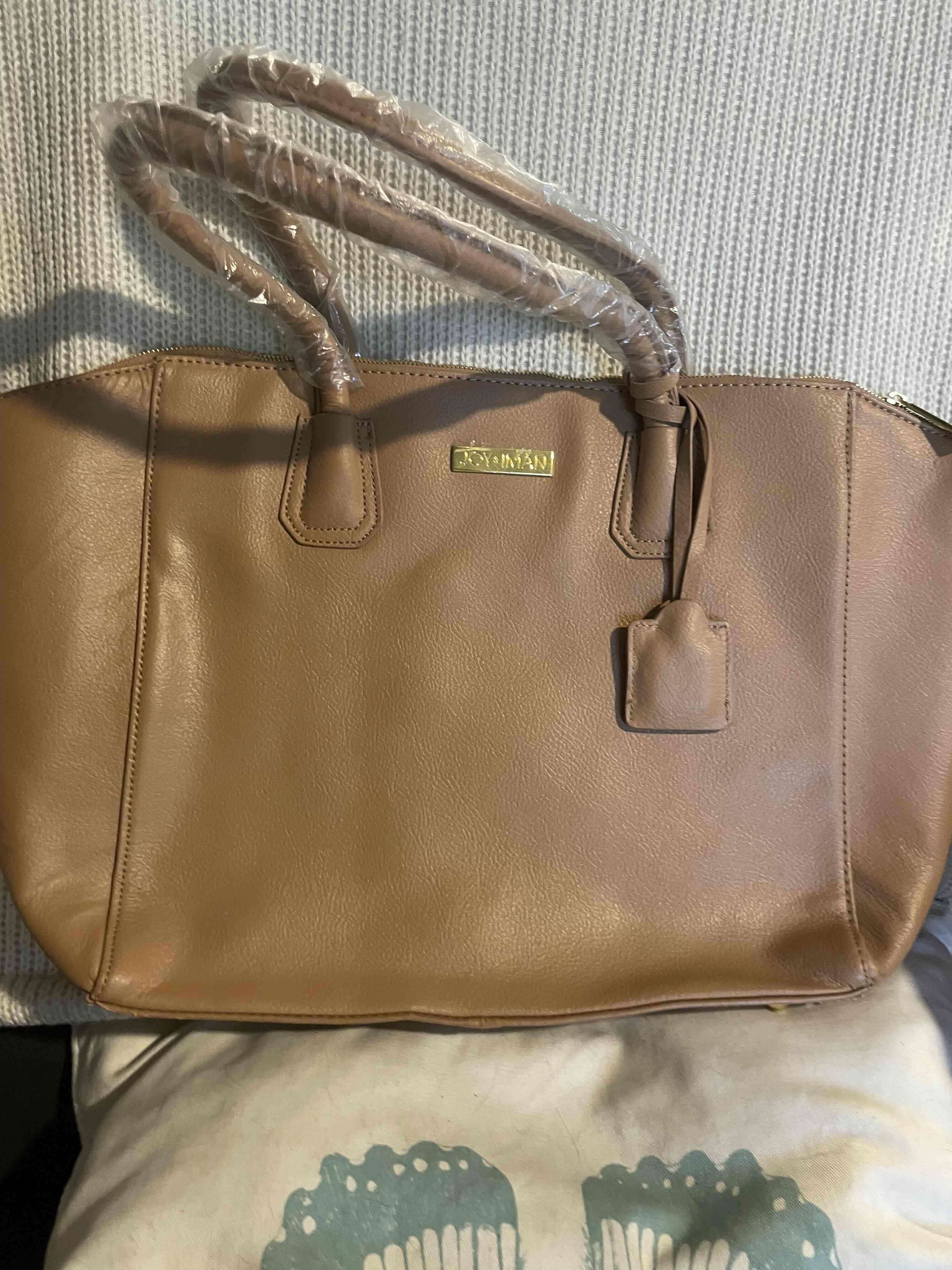 Cartera beige Joy&Mana nueva - miniatura 1