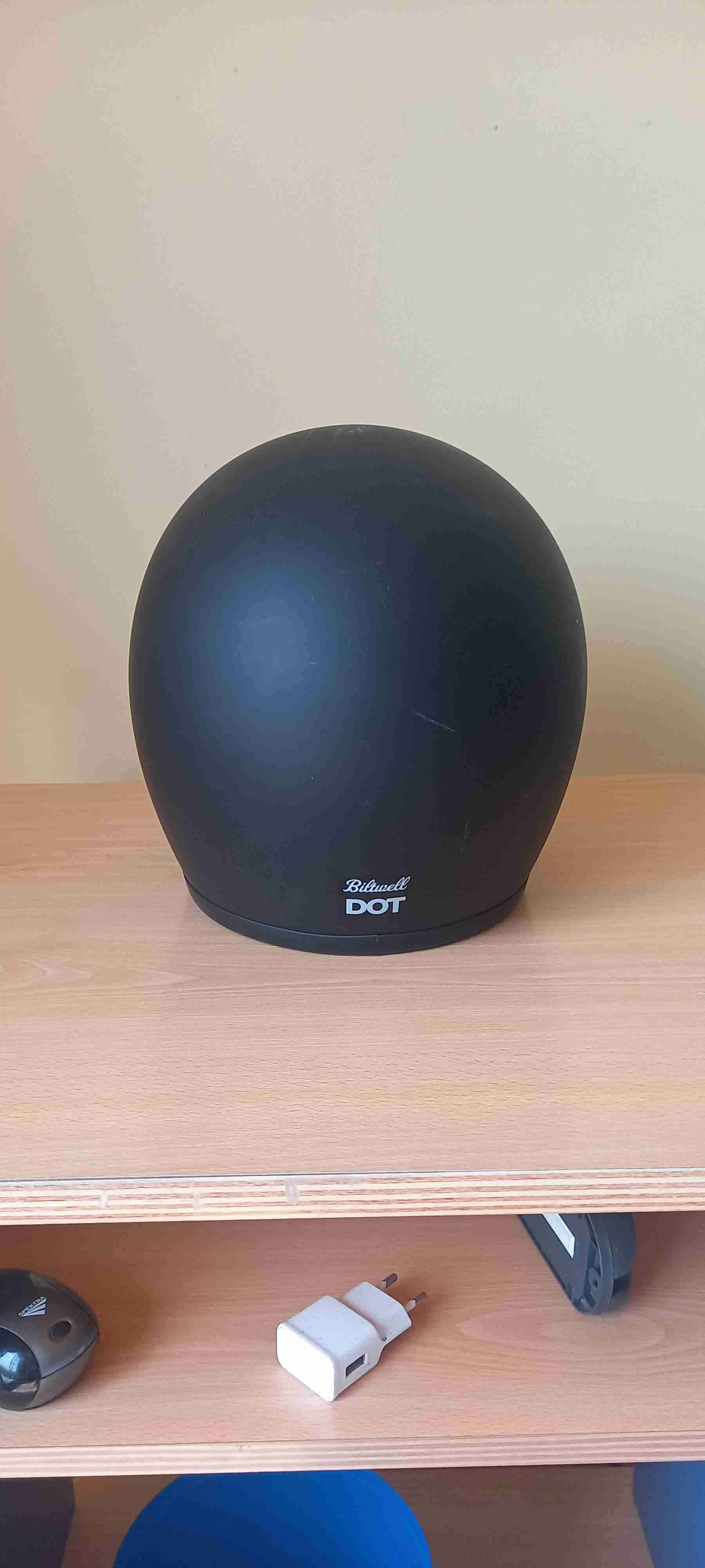 Casco moto vintage marca Biltwell - miniatura 4