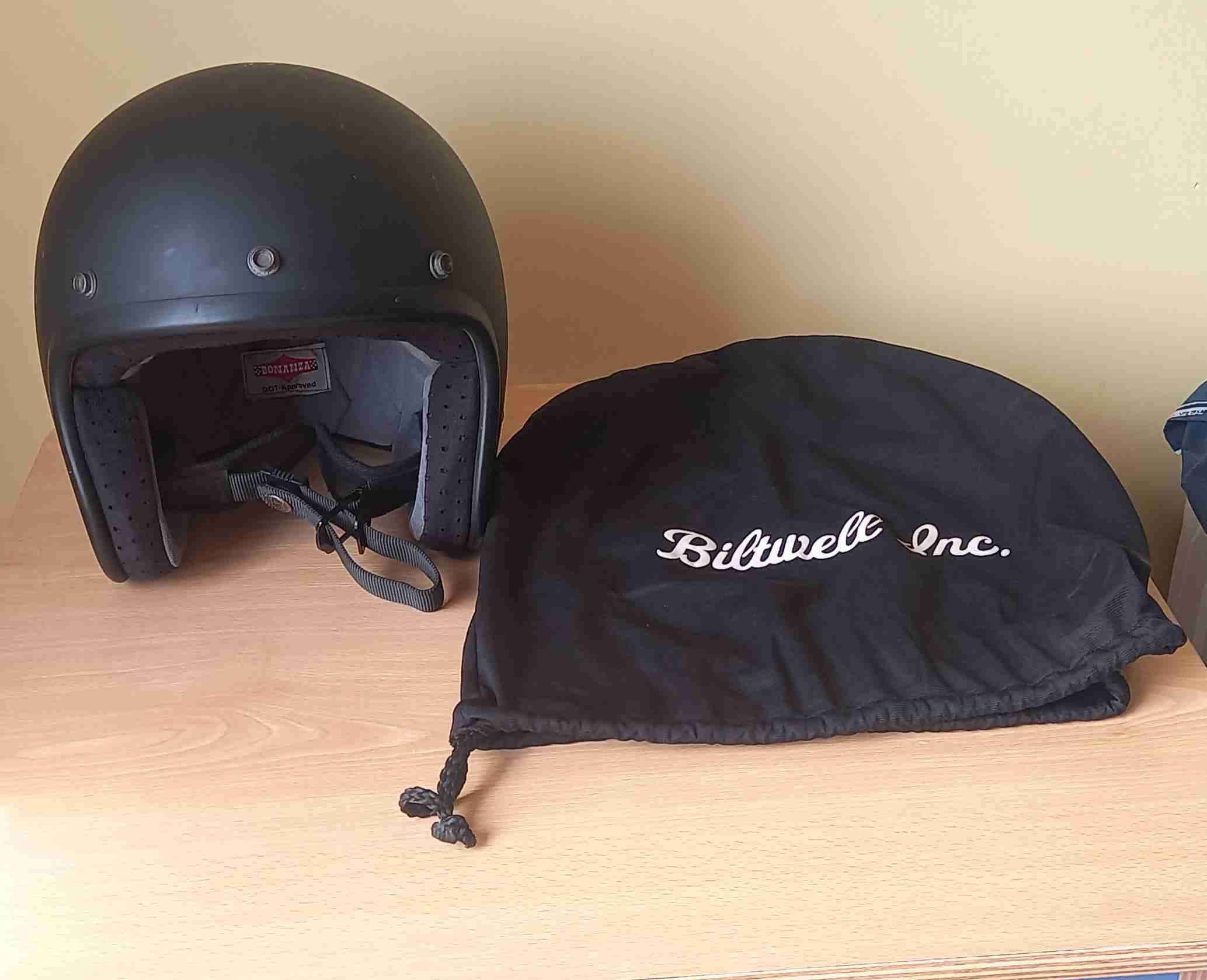 Casco moto vintage marca Biltwell - miniatura 5