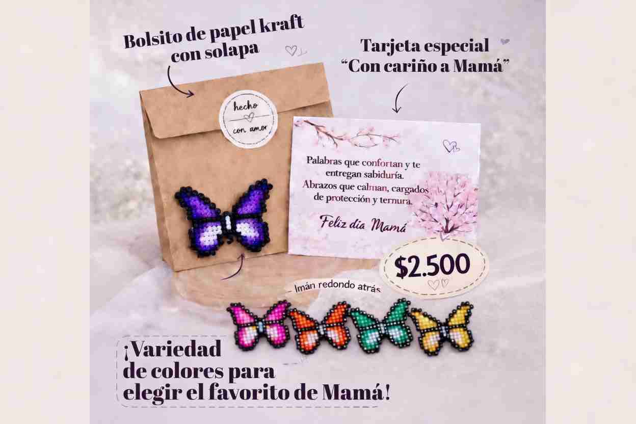 Regalo para mamá con imán - miniatura 1
