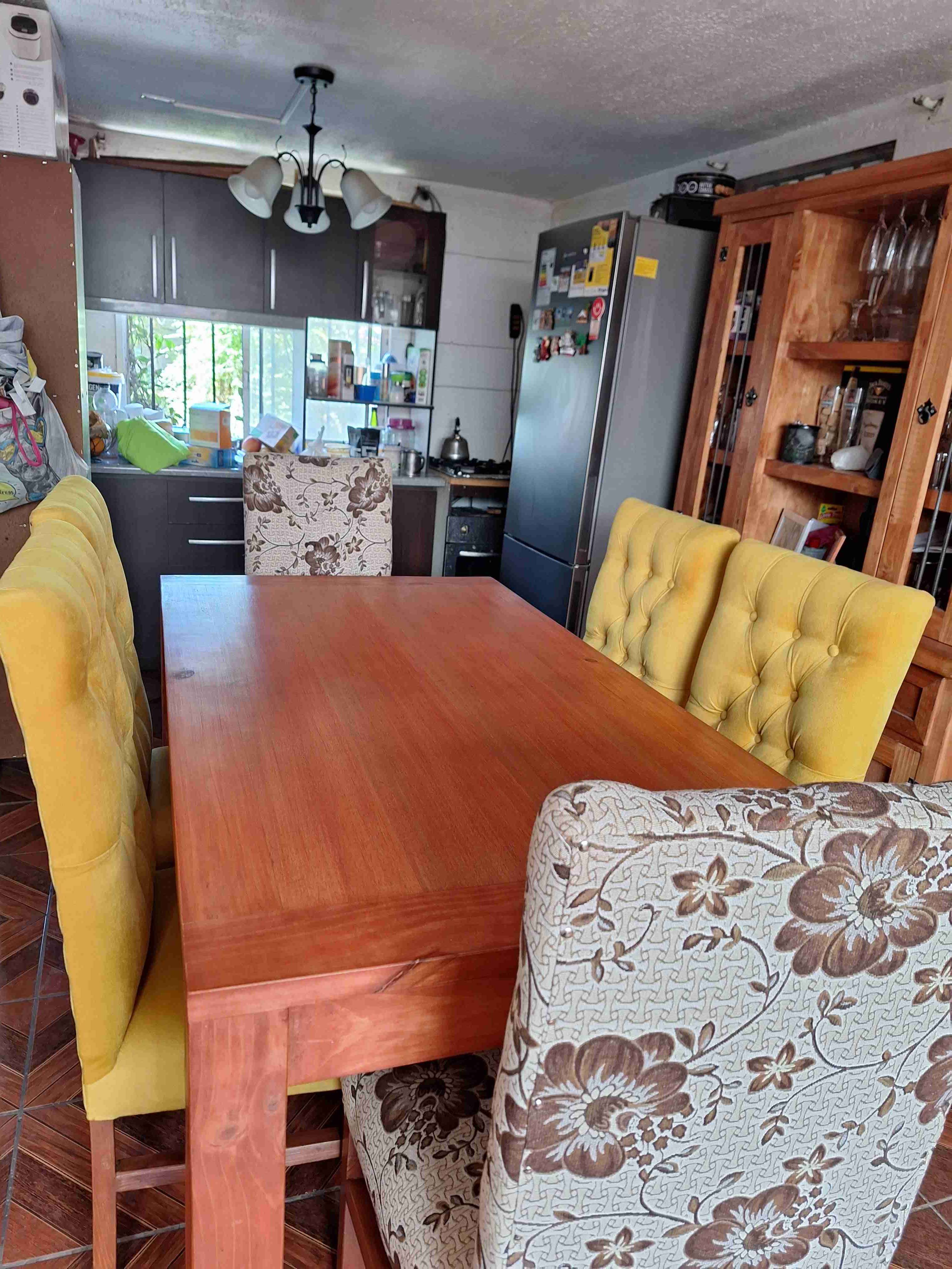 Juego de comedor madera y sillas - miniatura 2