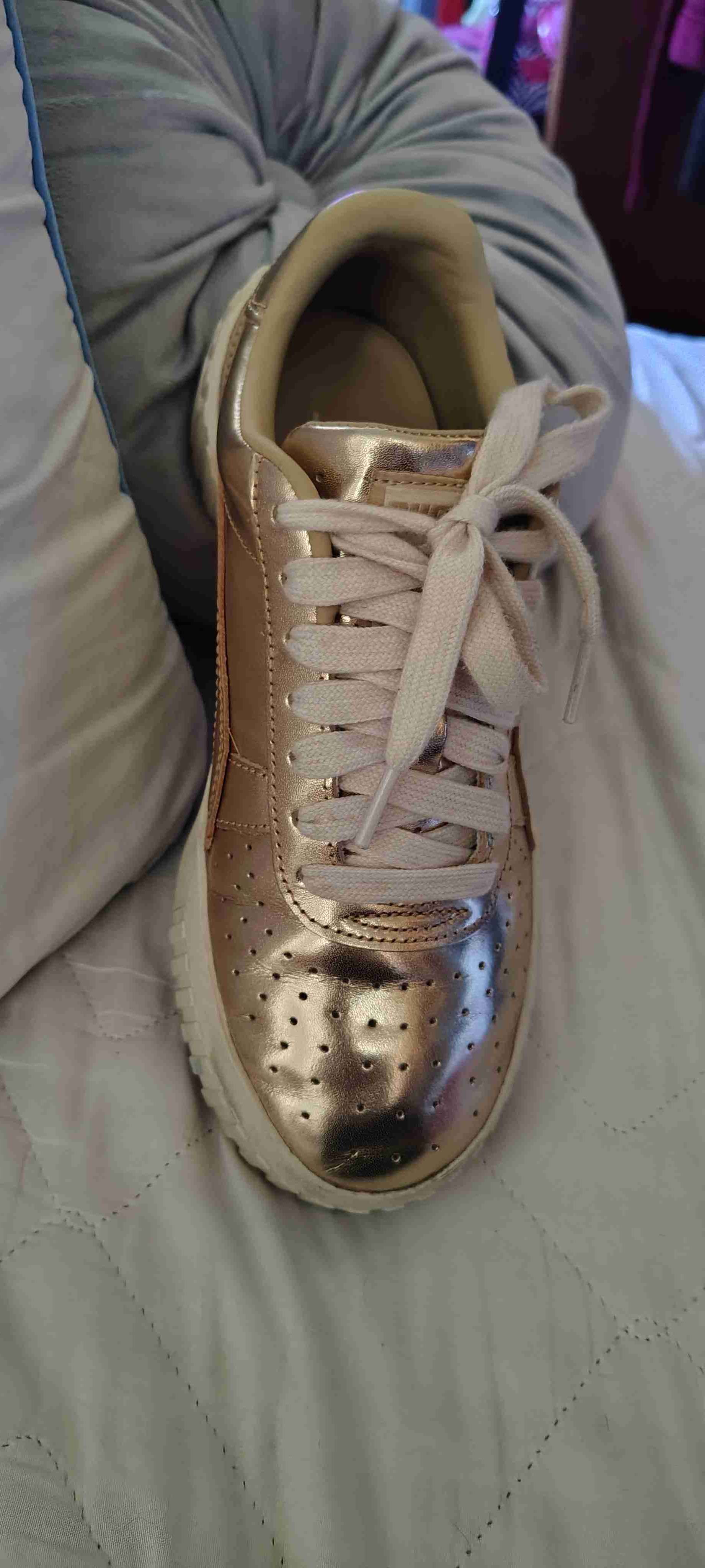 Zapatillas doradas brillantes - 2