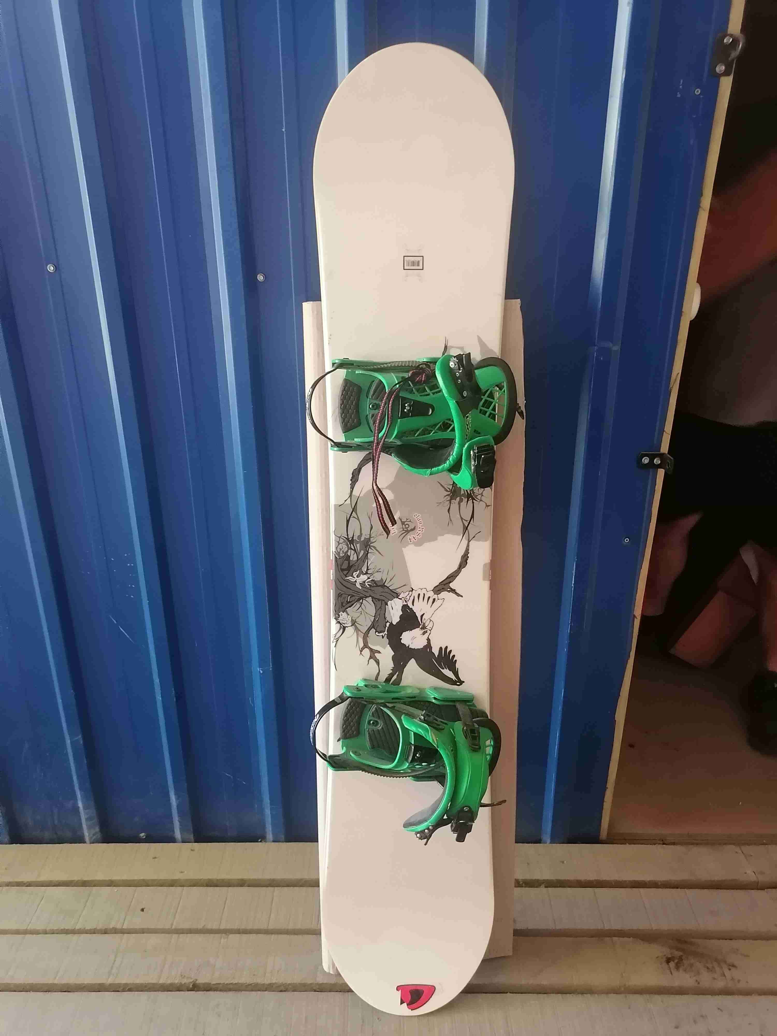 Set Snowboard Tabla Elan + Fijaciones + Botas Nexx - miniatura 1