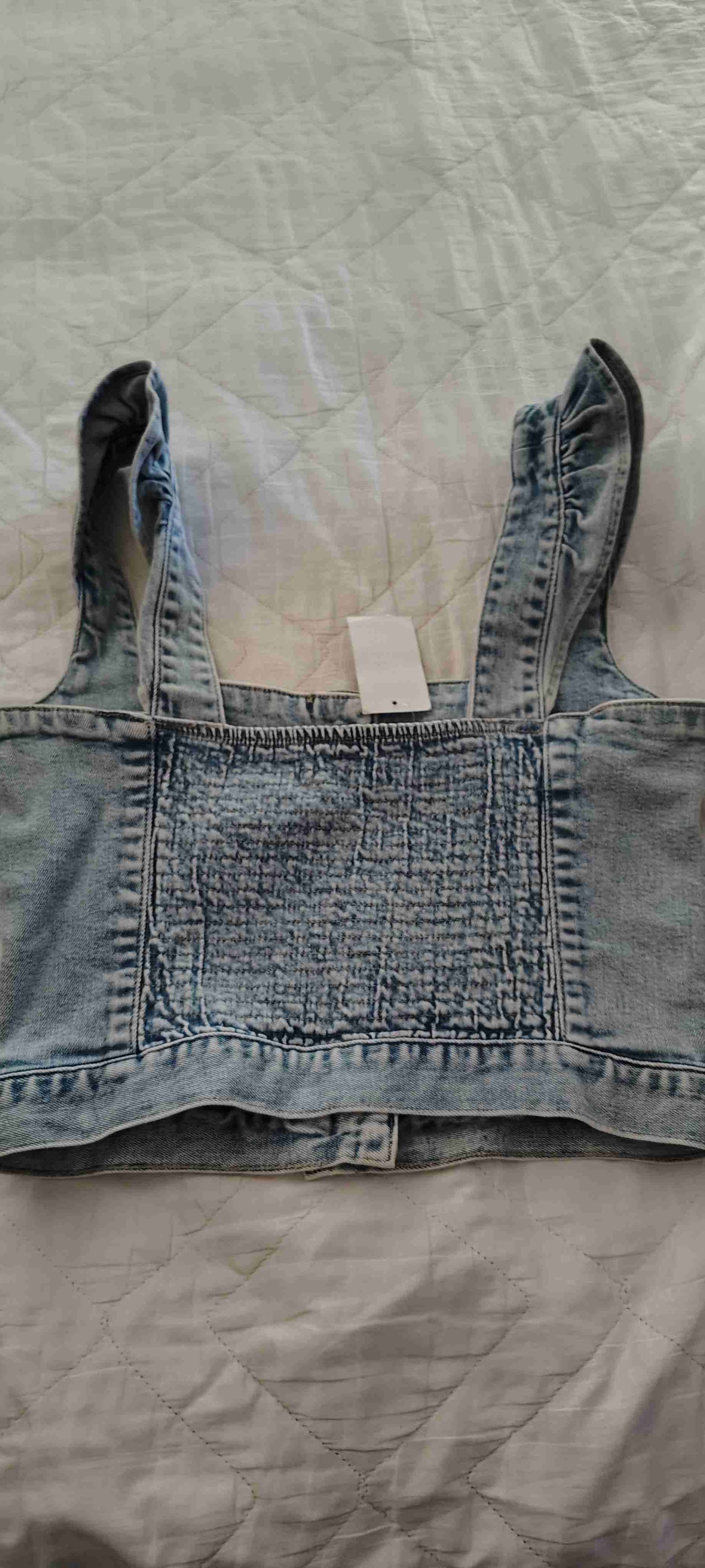 Chaleco de mezclilla corto - miniatura 2