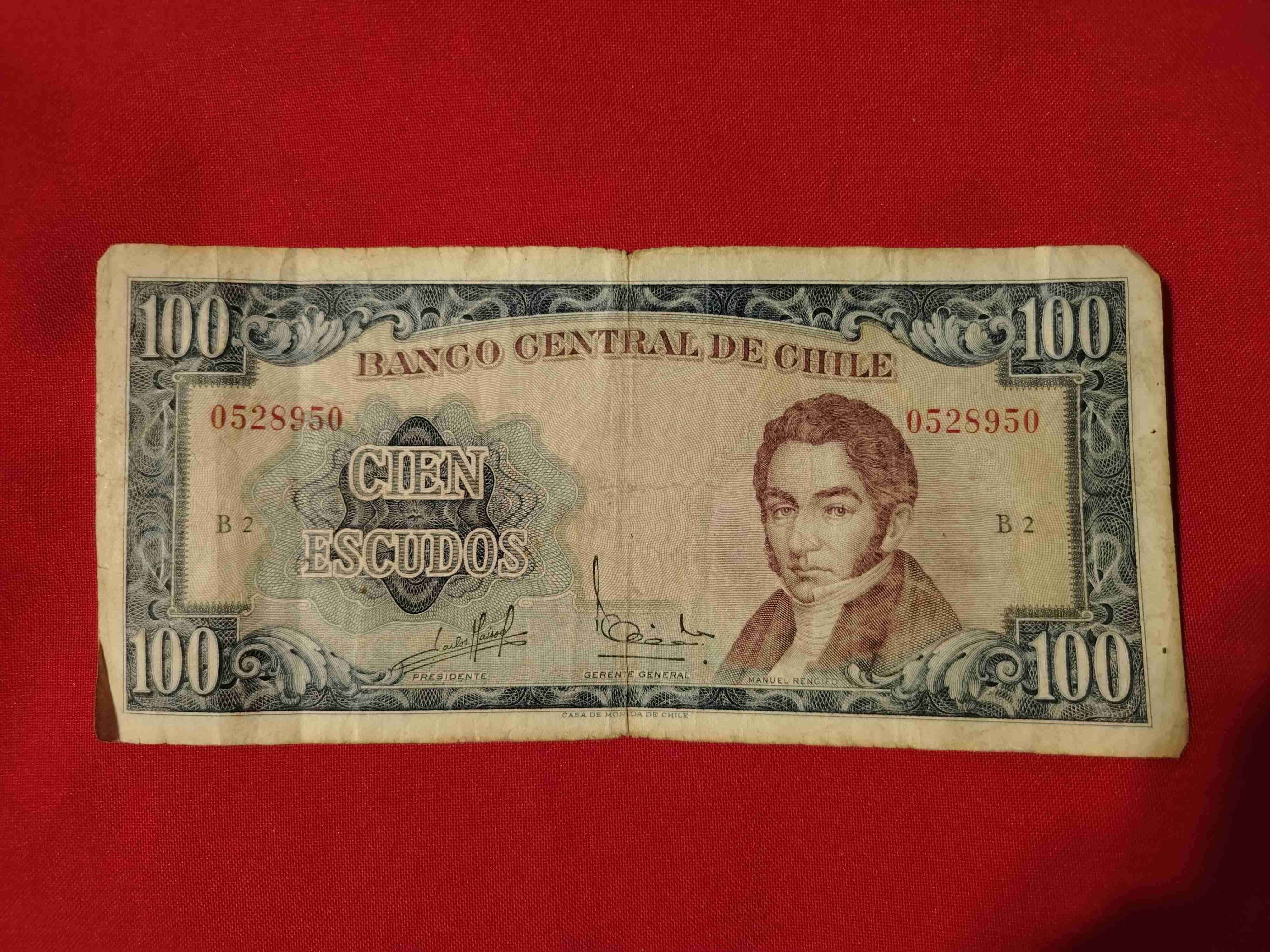 Billetes antiguos Chile - miniatura 6