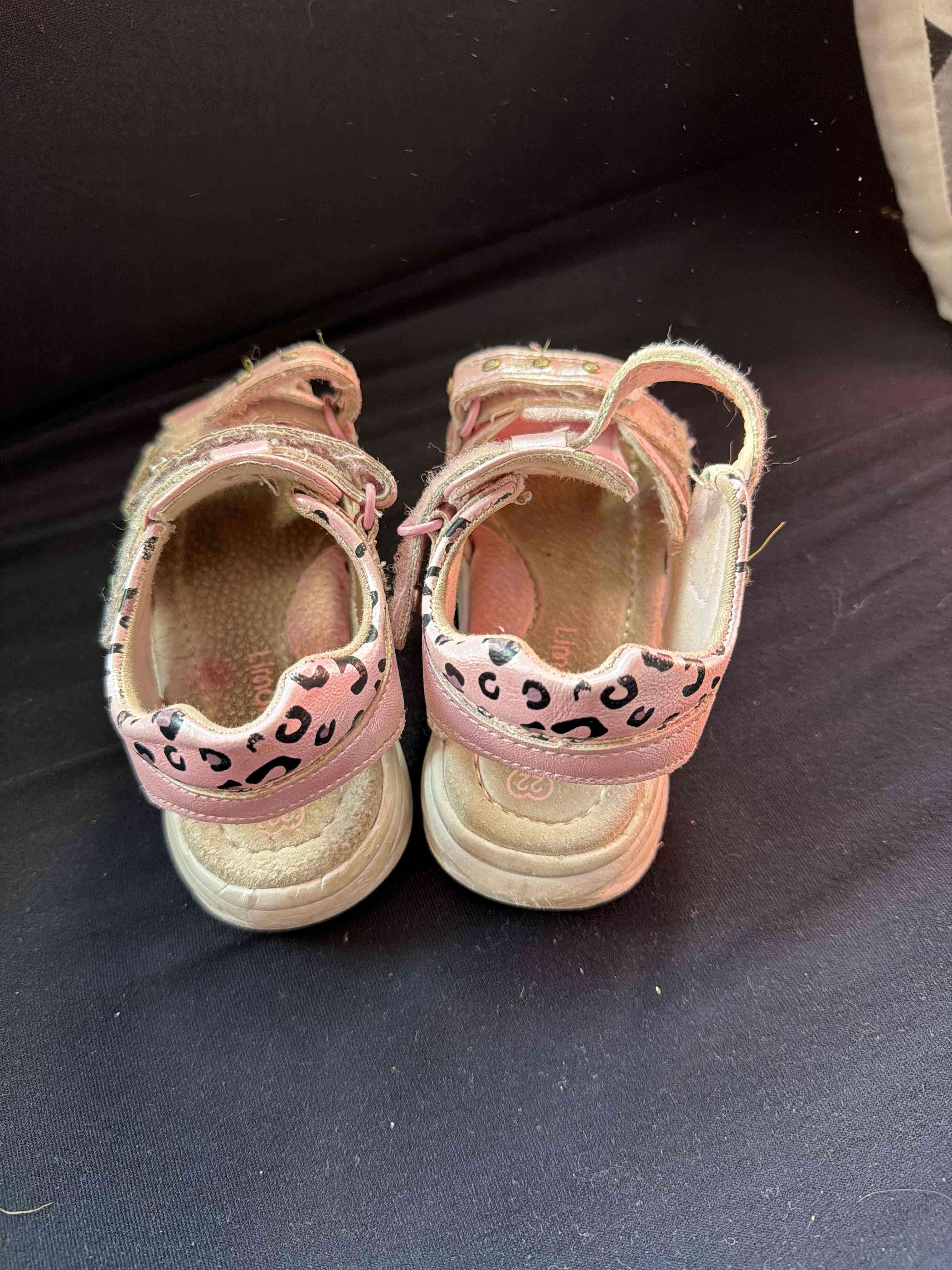 Sandalias rosadas de niña limonada - miniatura 3