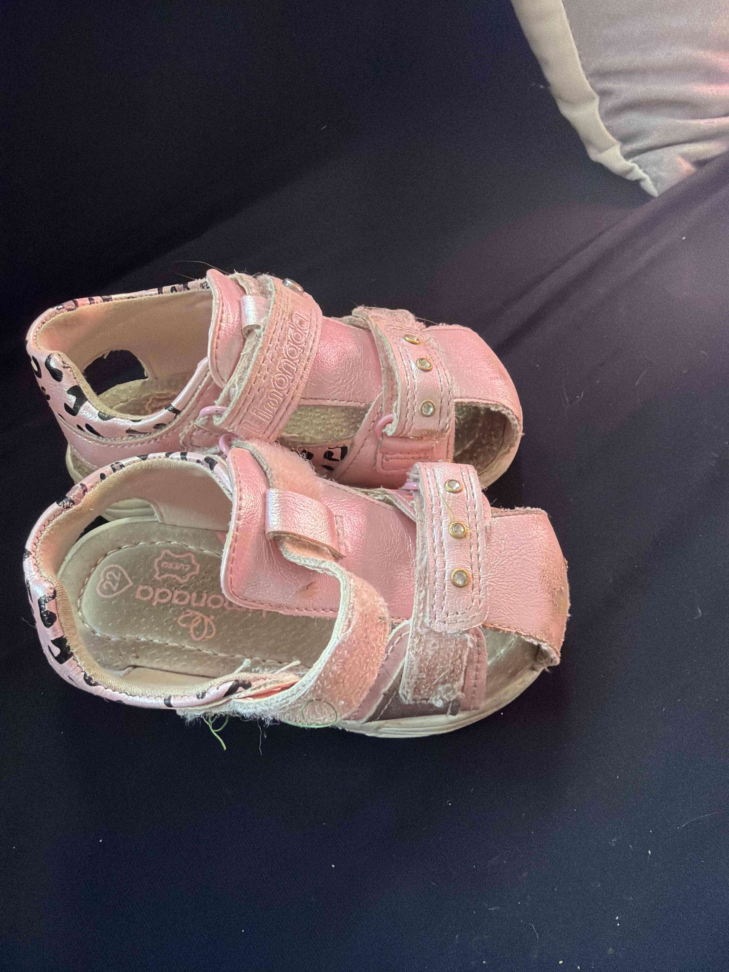 Sandalias rosadas de niña limonada - miniatura 4