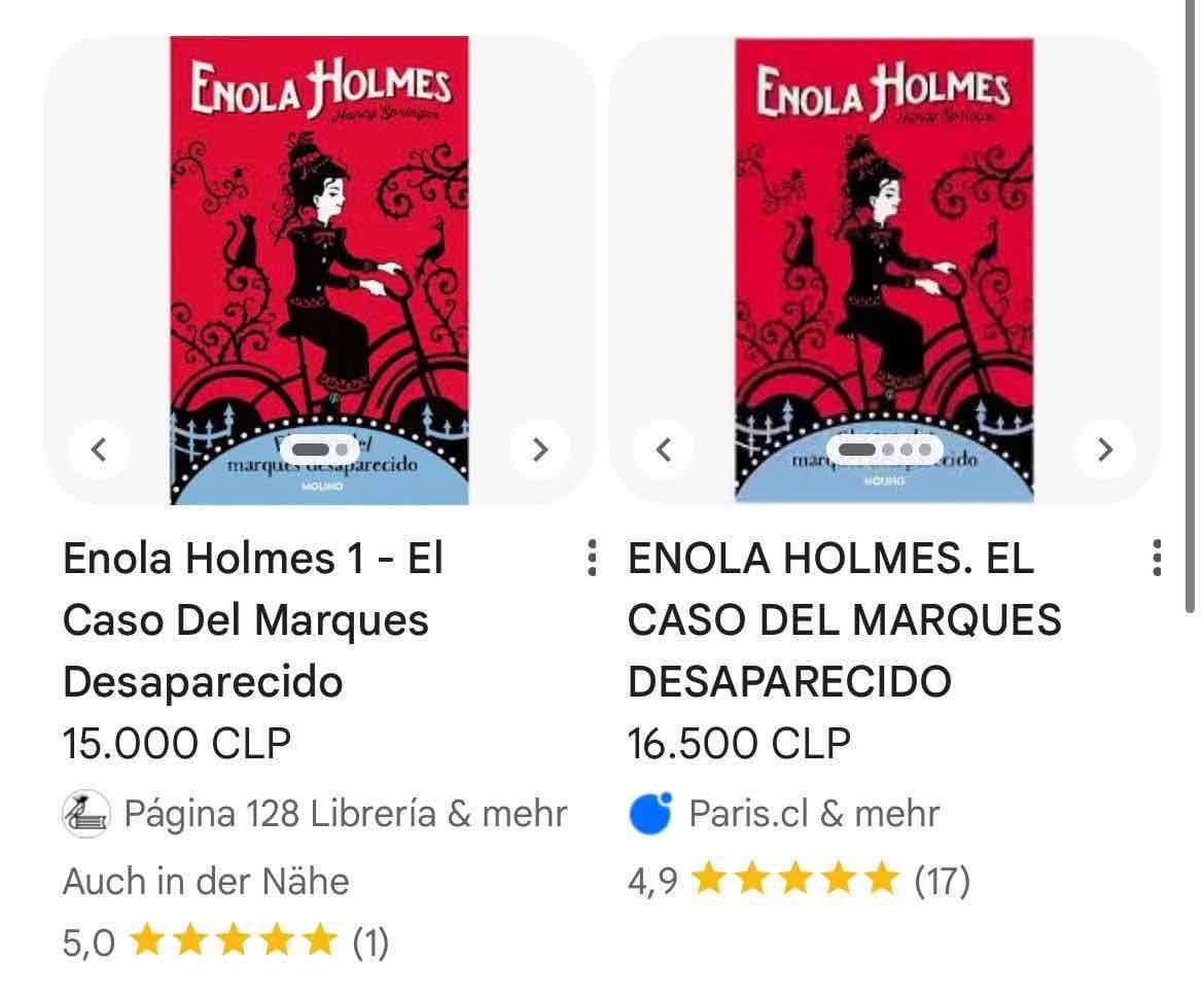 Libro Enola Holmes - El caso del marqués - miniatura 2