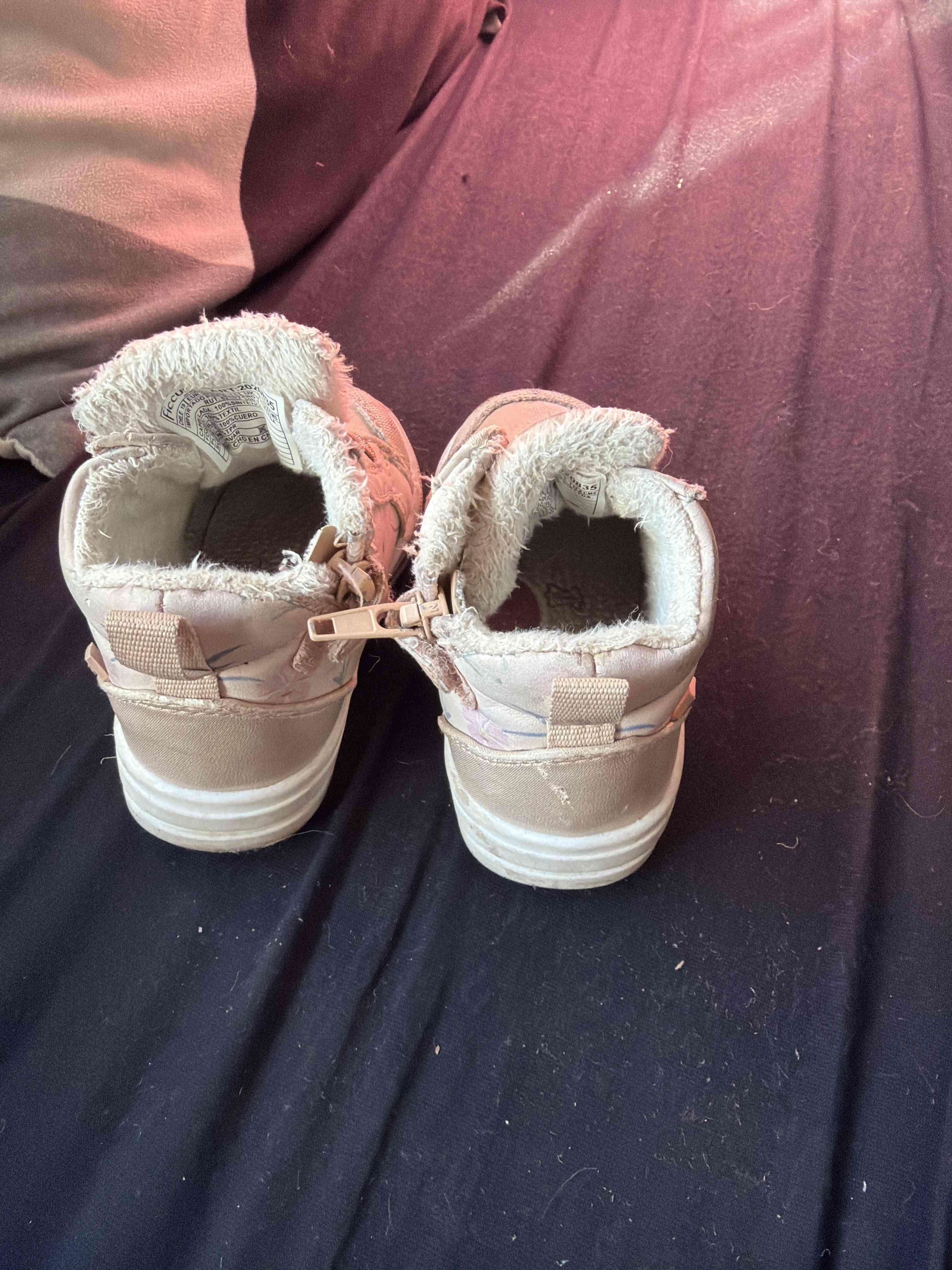 Zapatillas rosada ficcus para bebé - miniatura 3