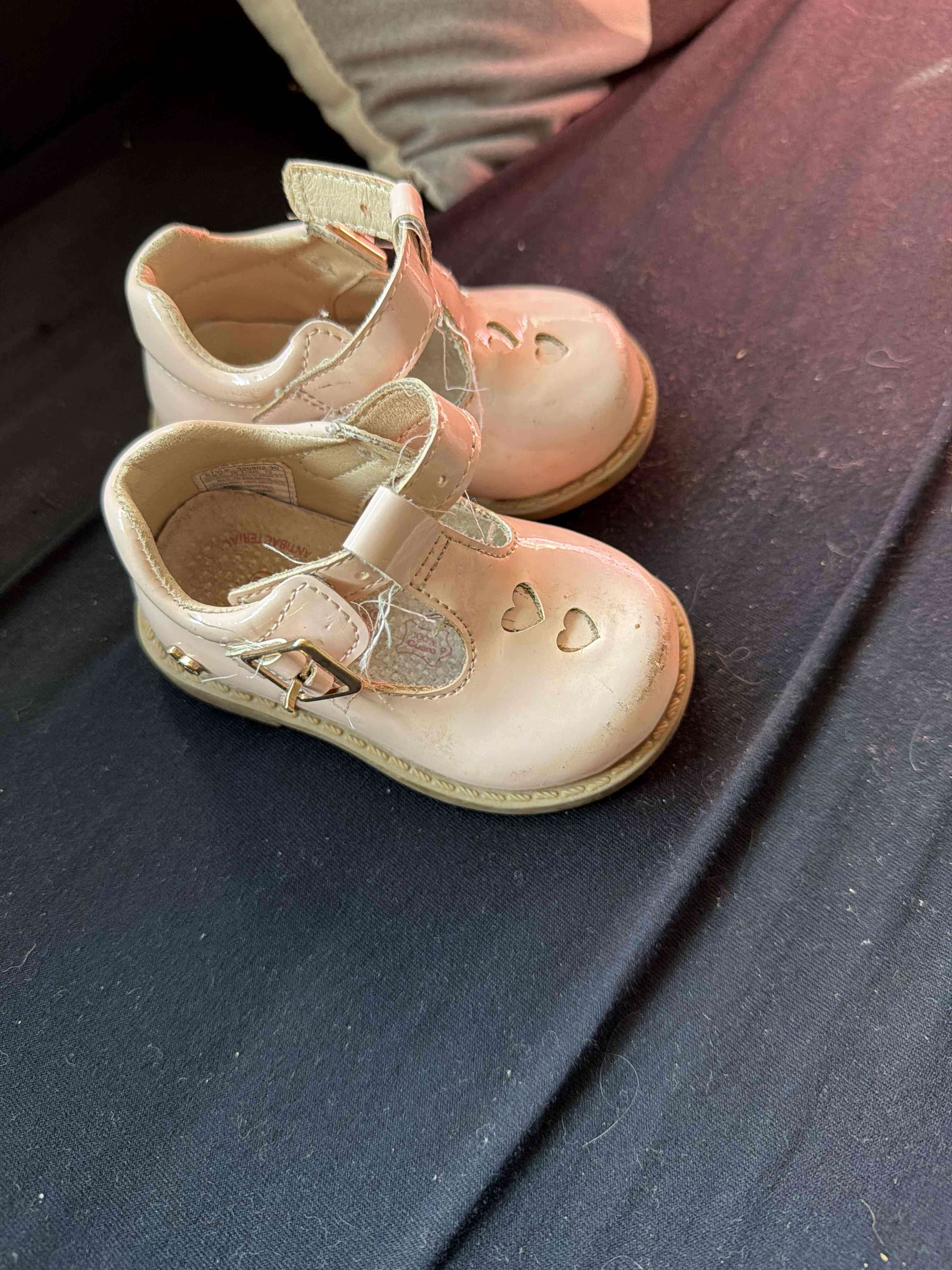 Zapatos de niña rosados - miniatura 4