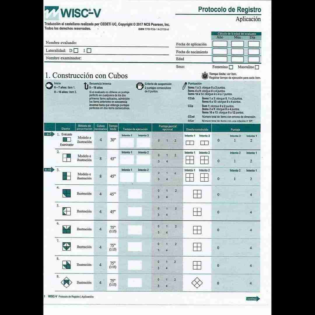 WISC-V Estandarización Chilena Digital - miniatura 2
