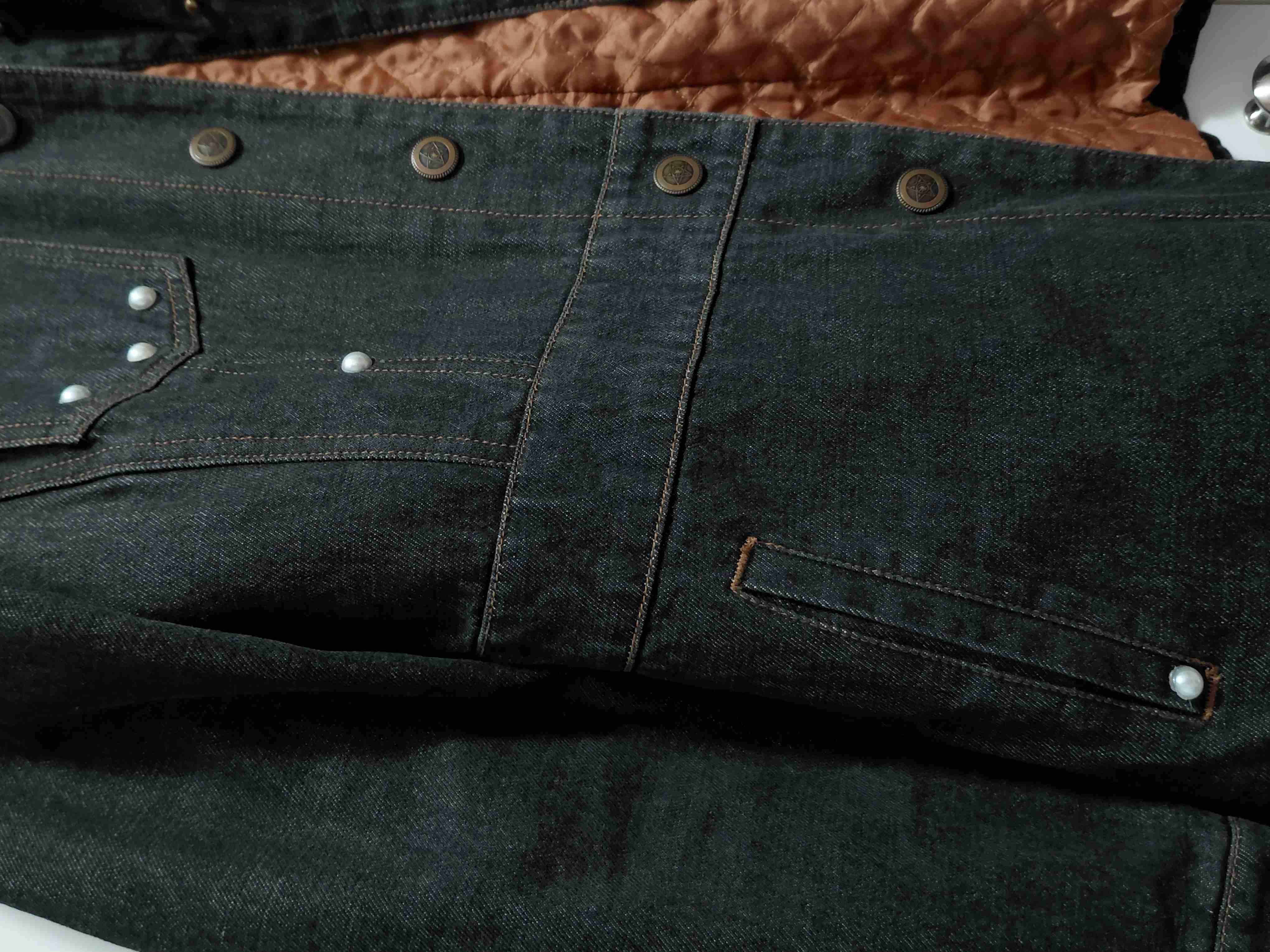 Chaqueta de mezclilla negra - Nine West - miniatura 3