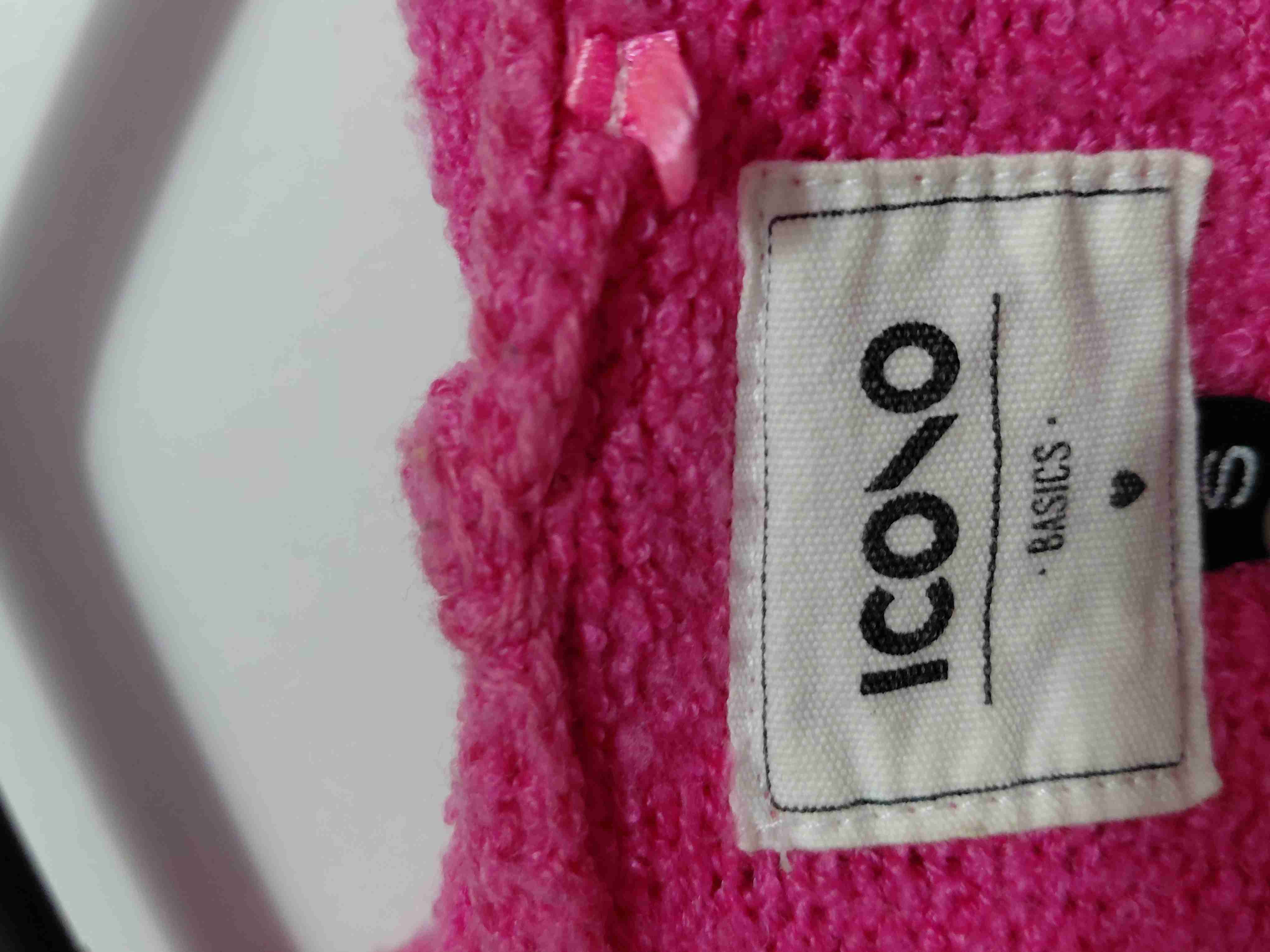 "Chaleco"  rosado con capucha - miniatura 2