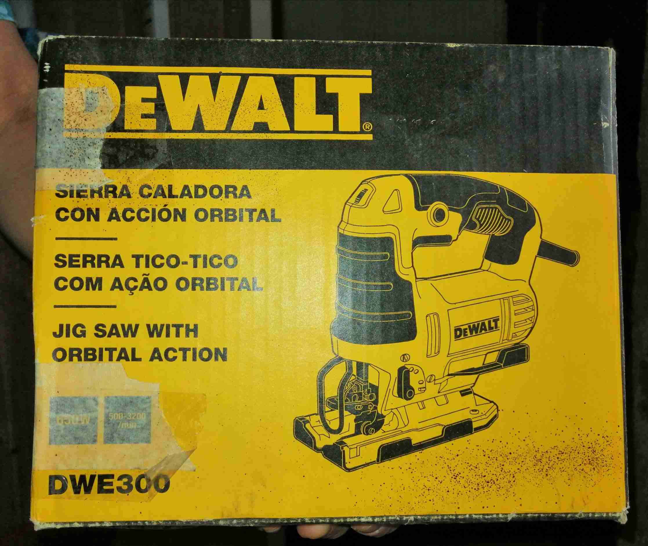Sierra caladora DeWalt amarilla - miniatura 3