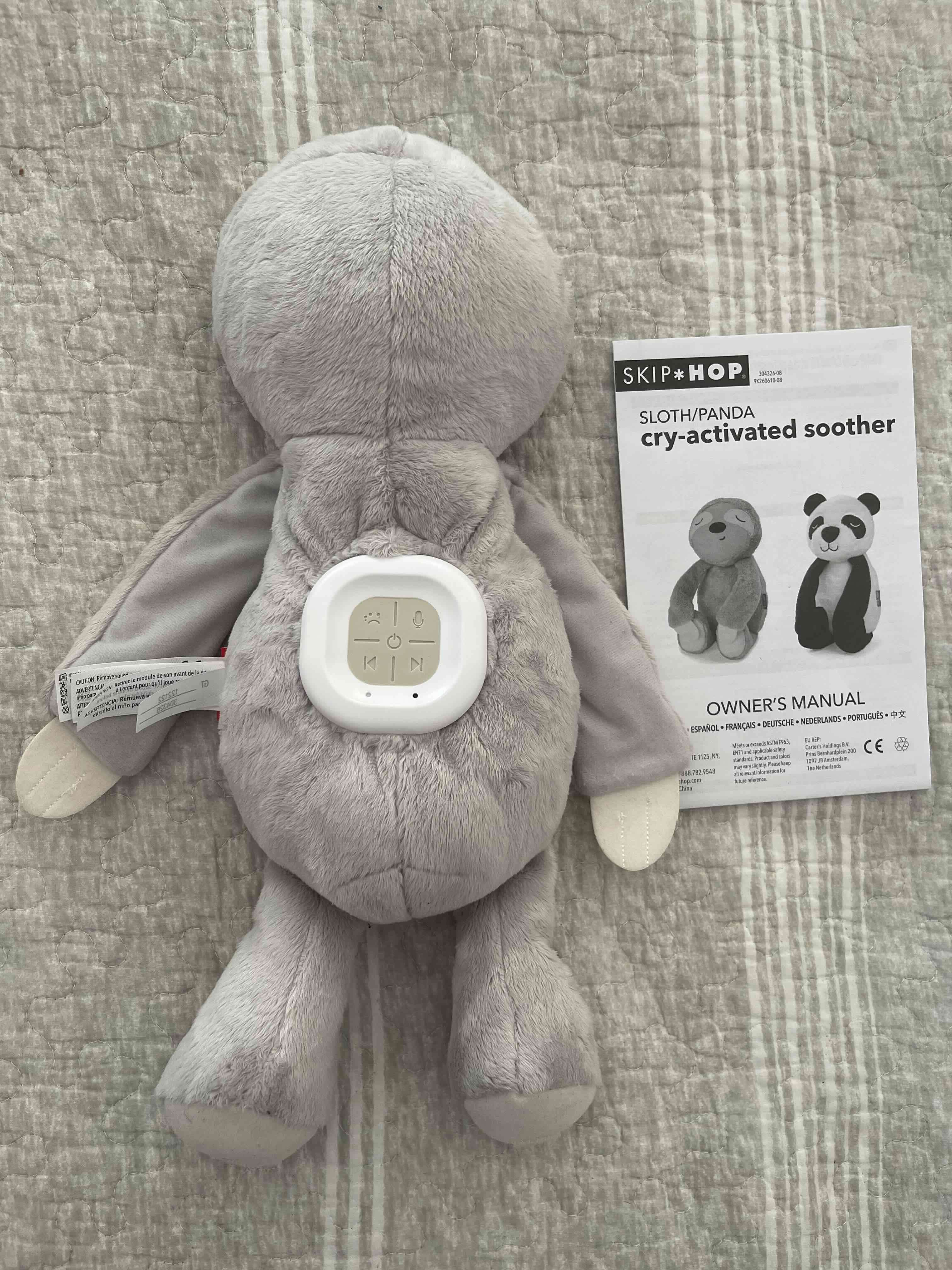 Oso perezoso con sensor de llanto Skip Hop - 5