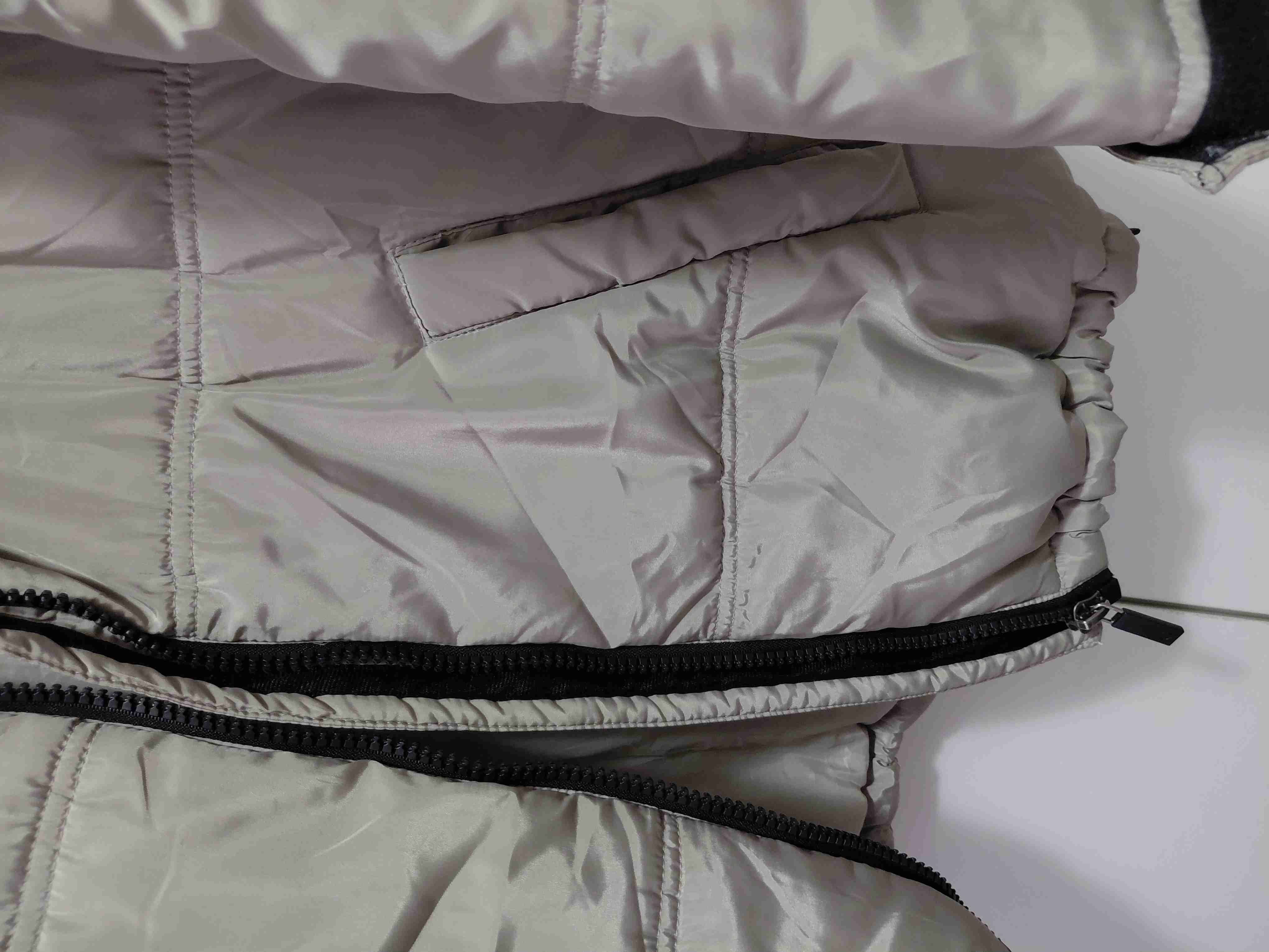 Chaqueta acolchada gris - miniatura 3