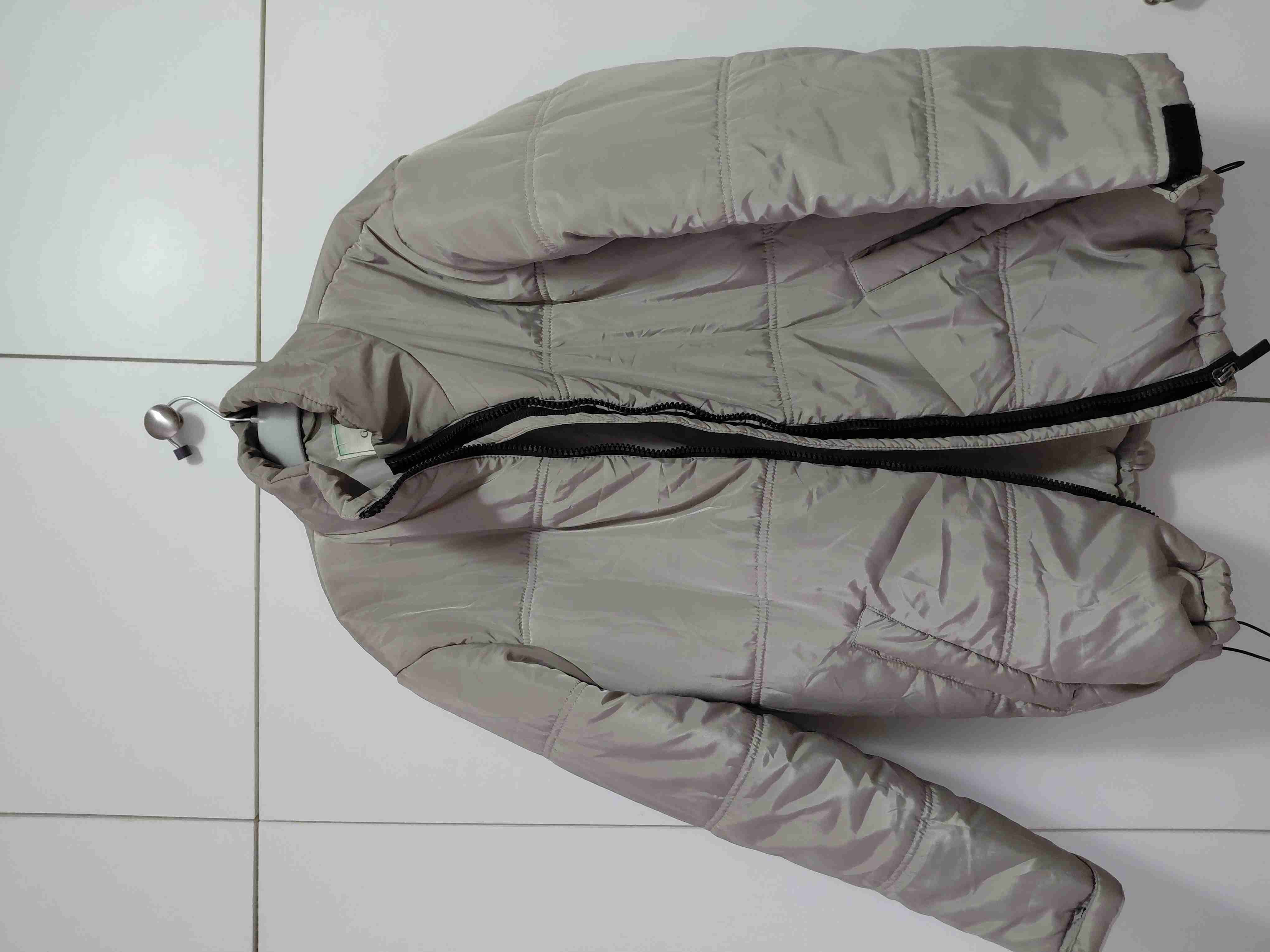 Chaqueta acolchada gris - miniatura 4