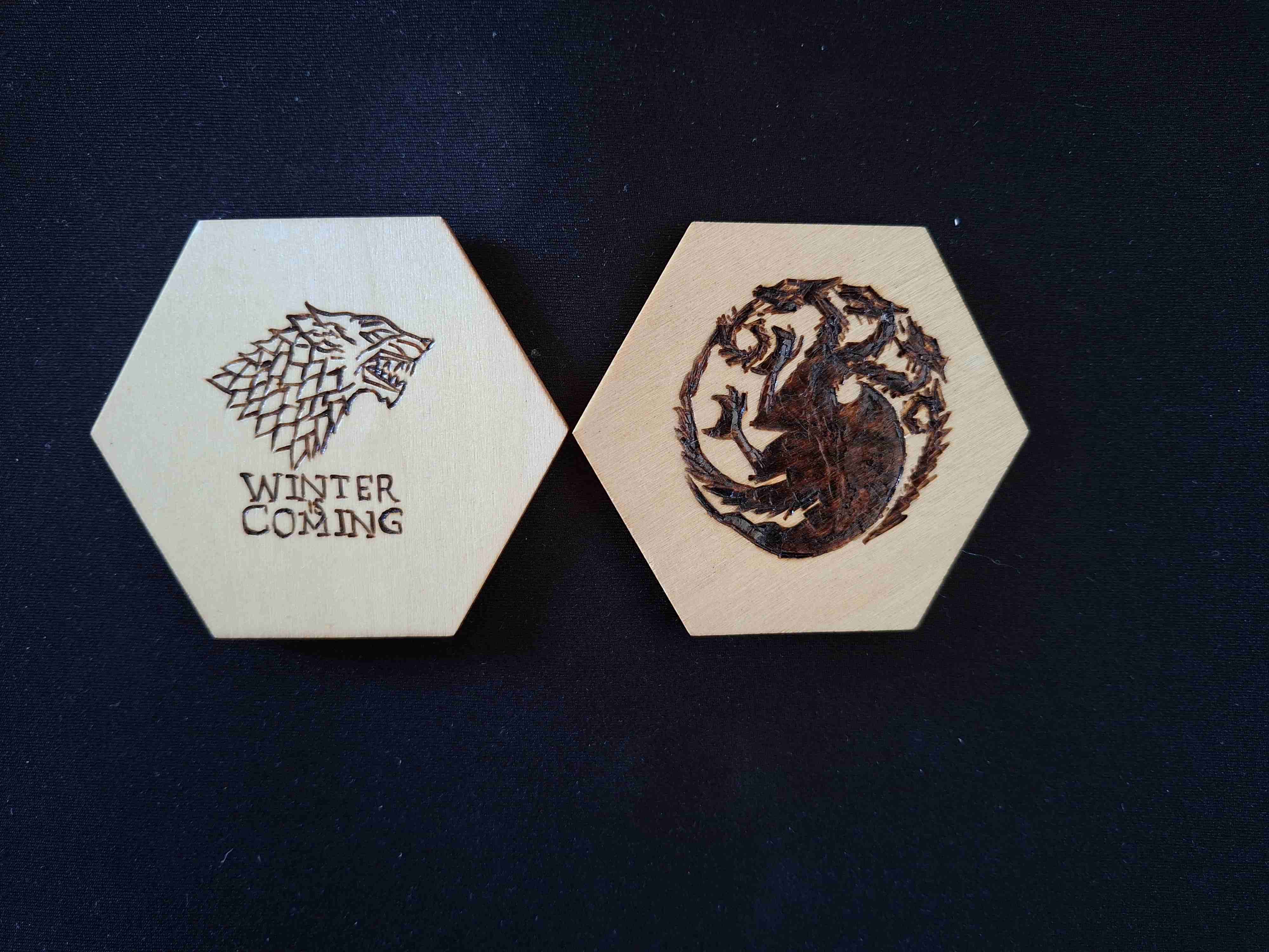 Pack de 2 posavasos de Juego de Tronos - miniatura 1