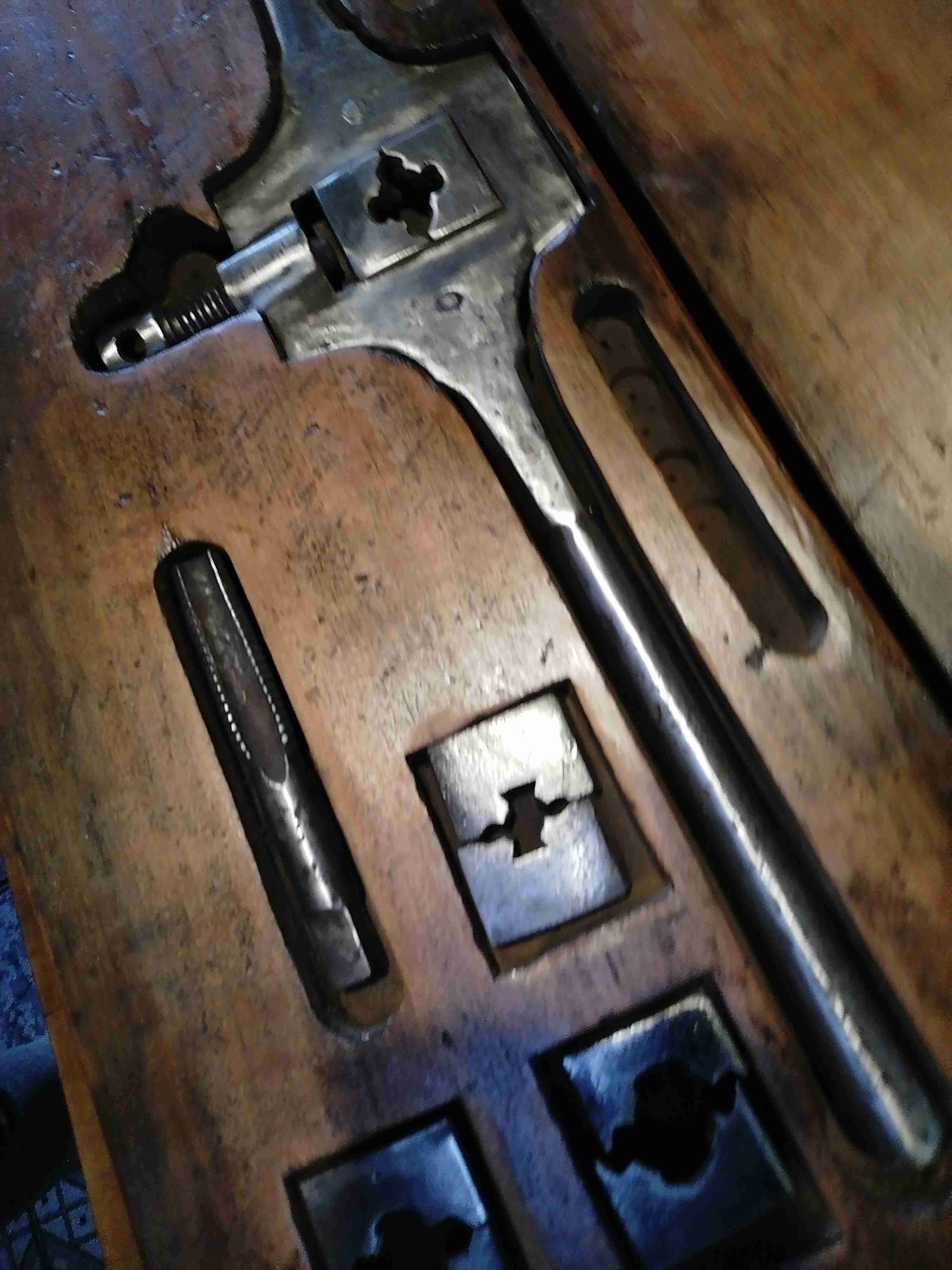 Set de herramientas de roscar tarragas vintage - miniatura 4