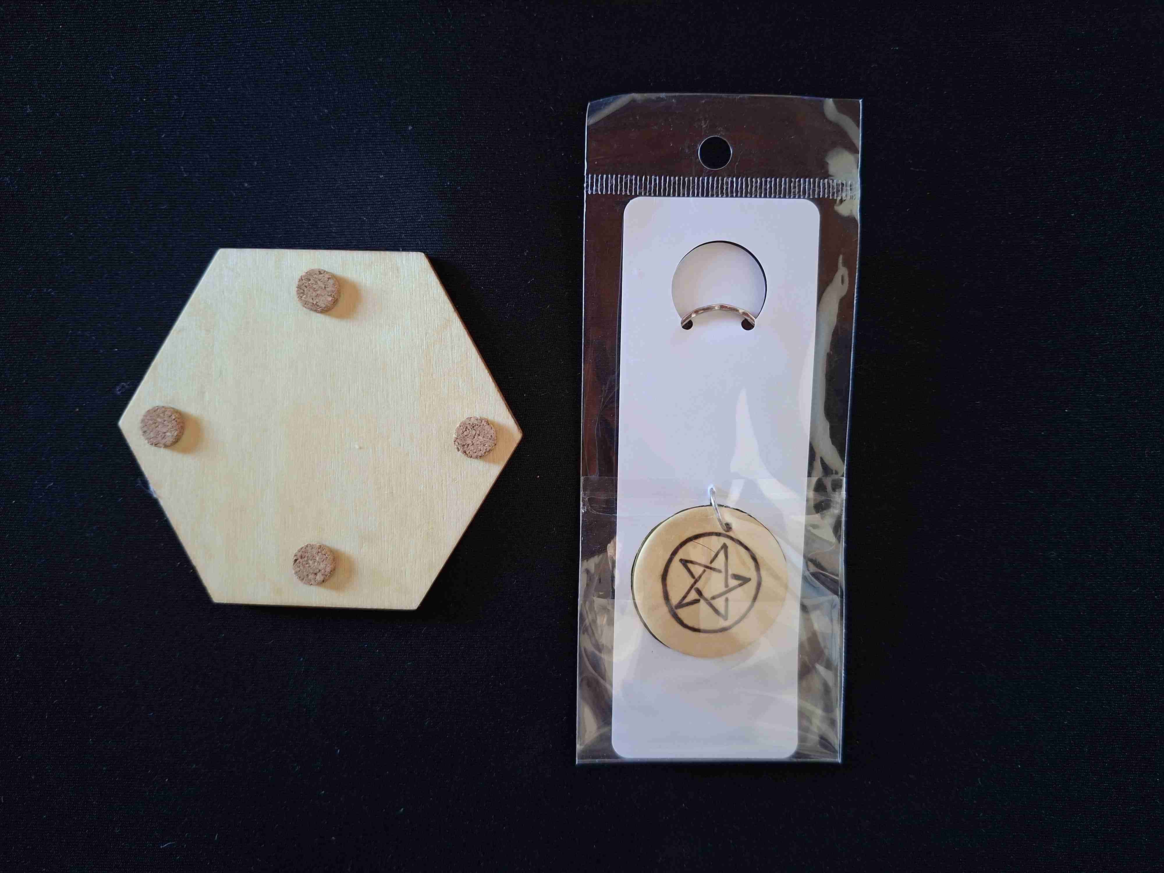 Pack de llavero y posavaso de Supernatural - 3