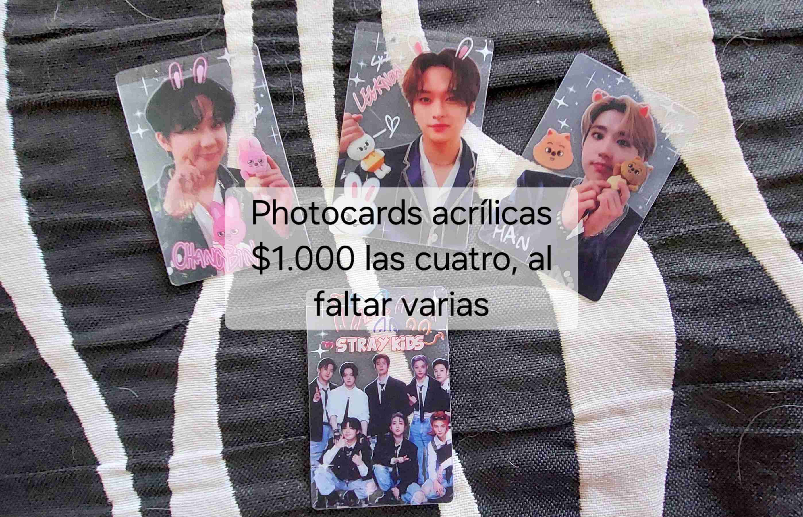 Set de photocards acrílicas BTS y SKZ - miniatura 2