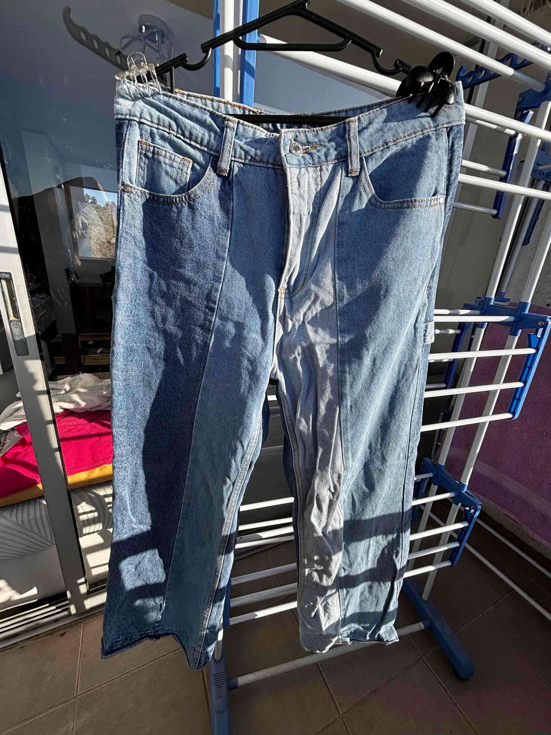 Jeans azul claro rectos - miniatura 1