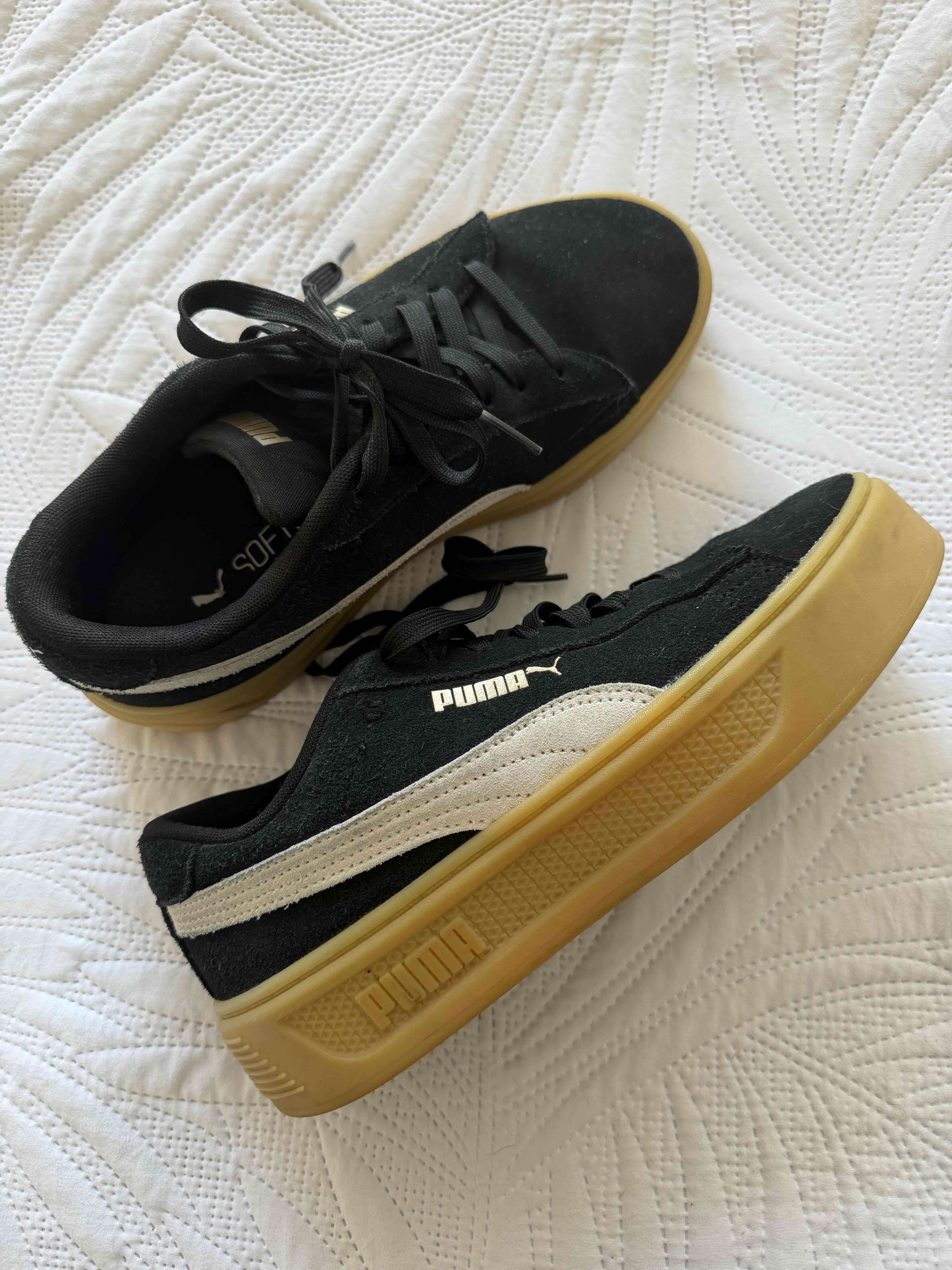 Zapatillas negras Puma - miniatura 1