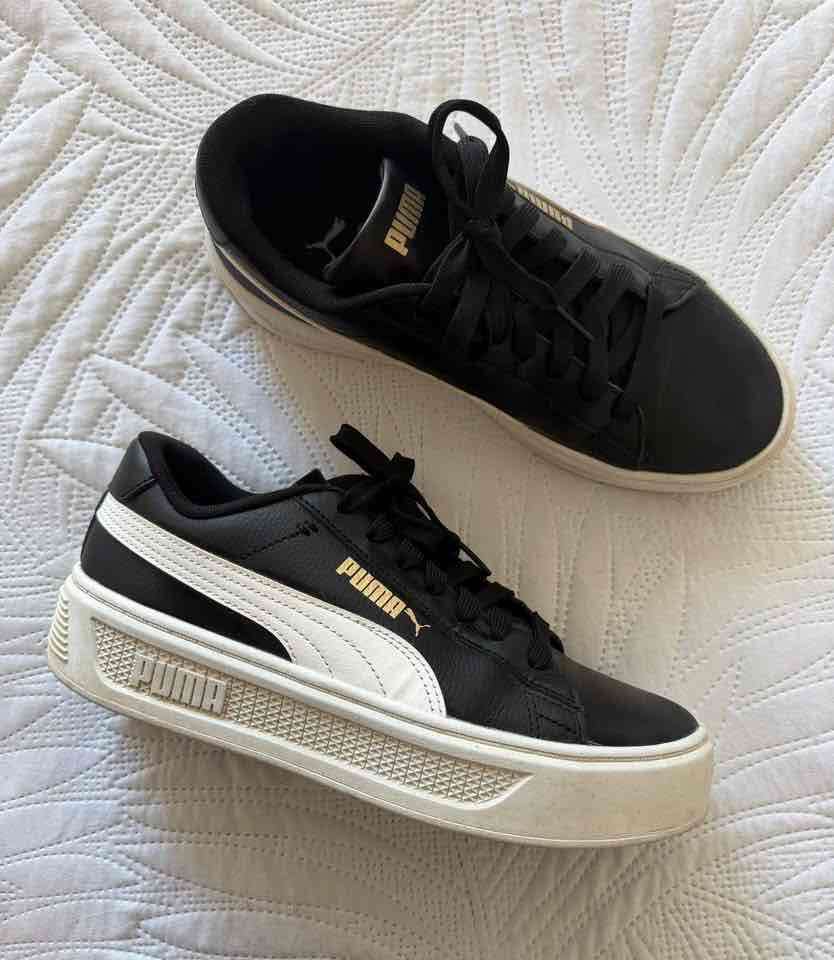 Zapatillas negras Puma - miniatura 1