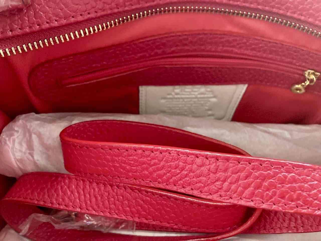 Cartera roja con diseño artístico - miniatura 2